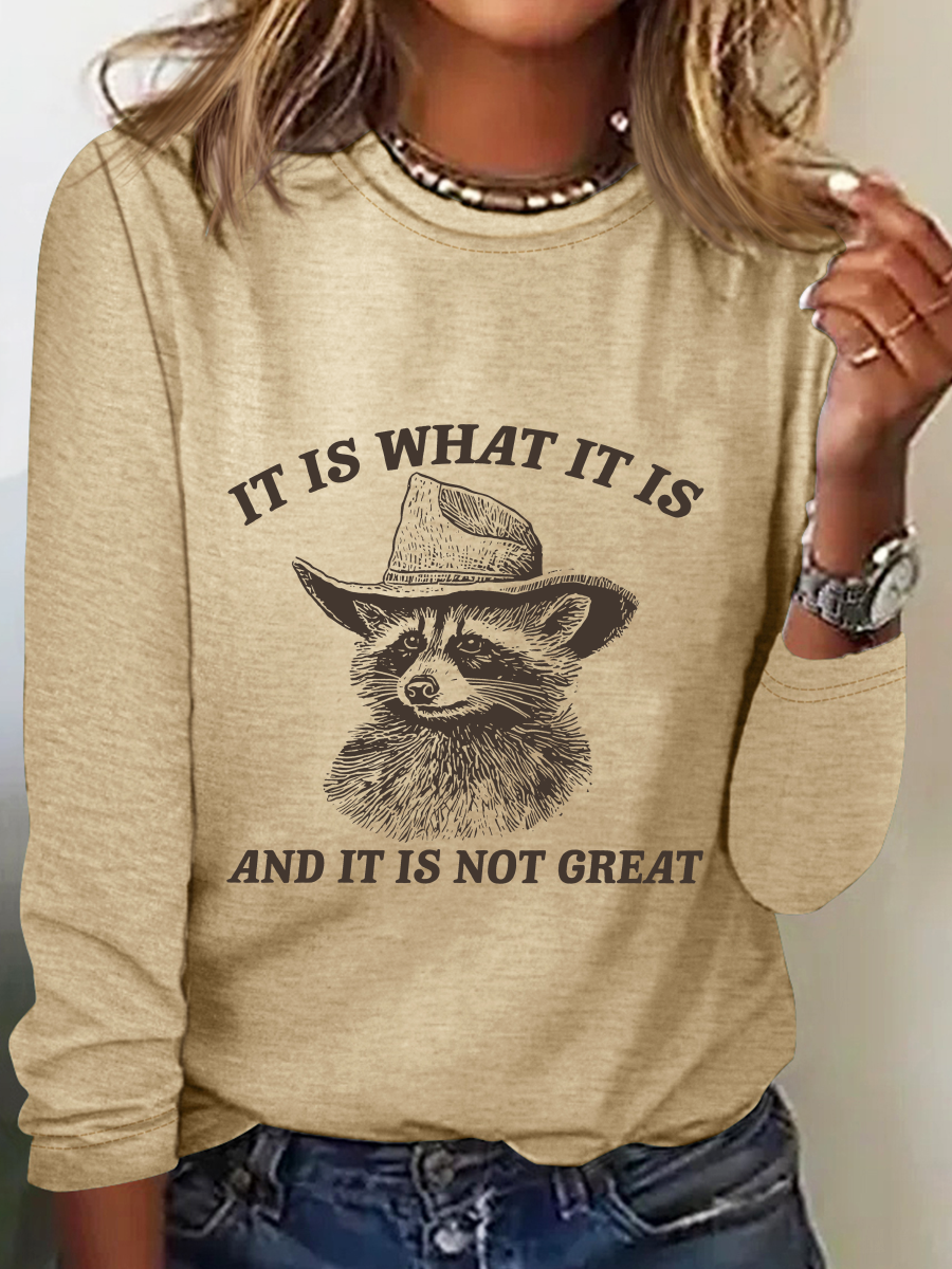 It Is What It Is Long Sleeve Shirt