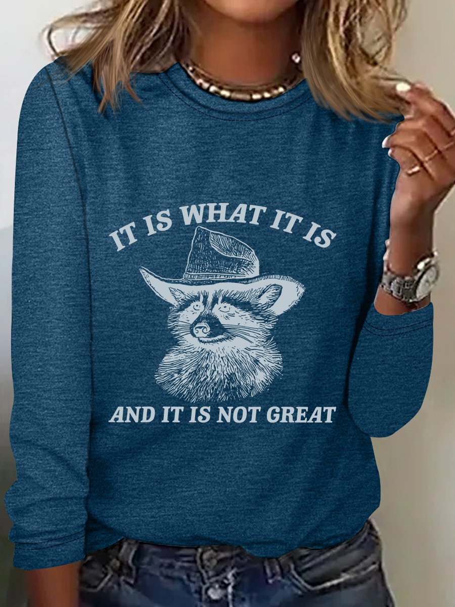 It Is What It Is Long Sleeve Shirt