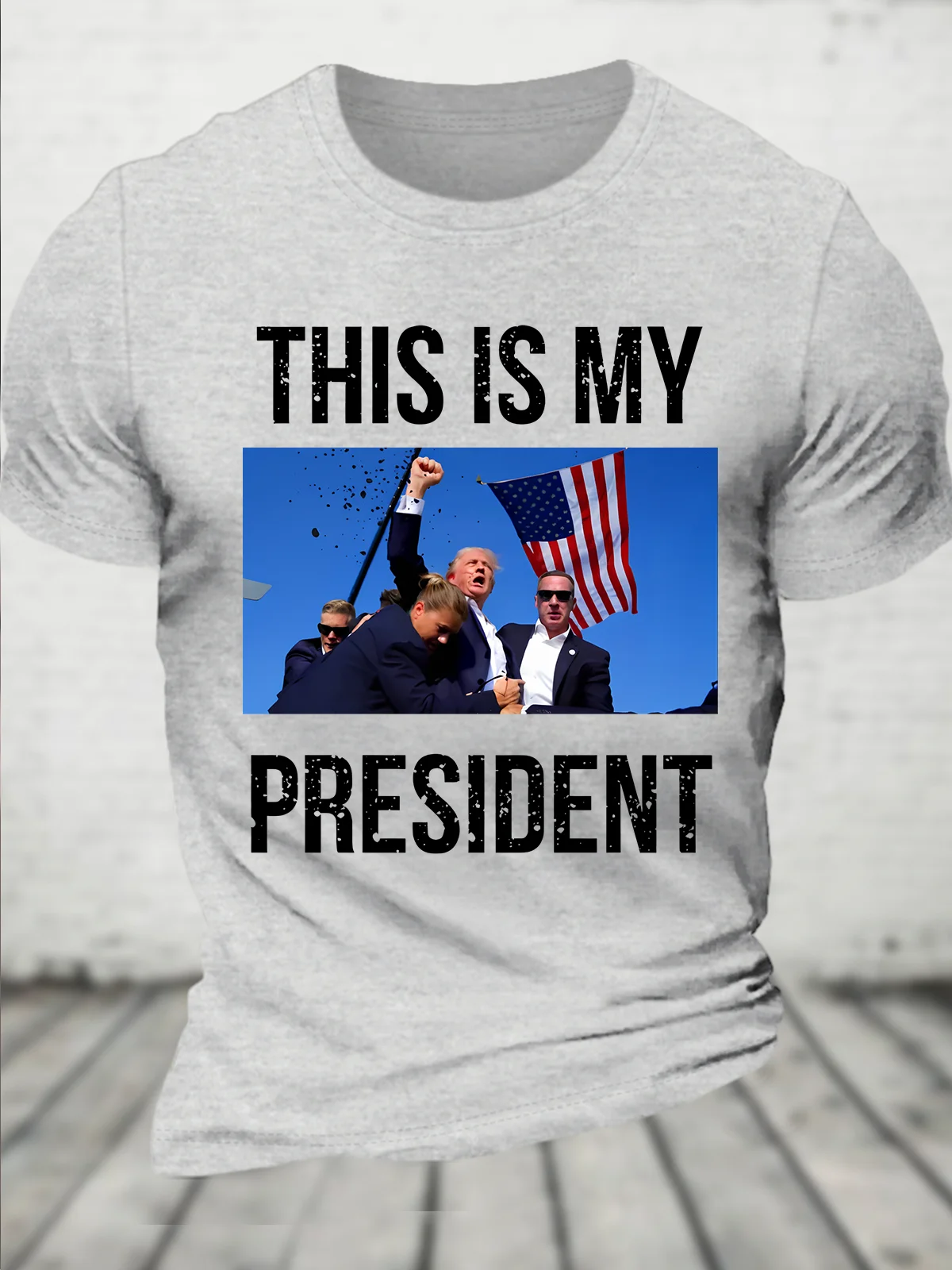 This is my president Trump Cotton T-shirt