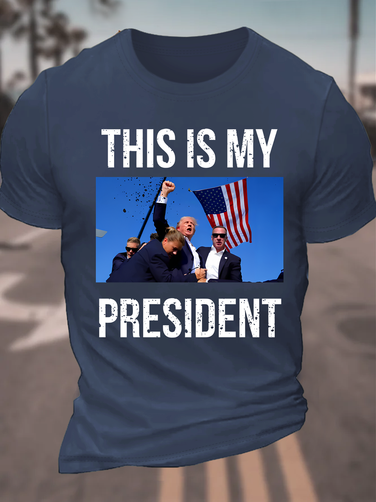 This is my president Trump Cotton T-shirt