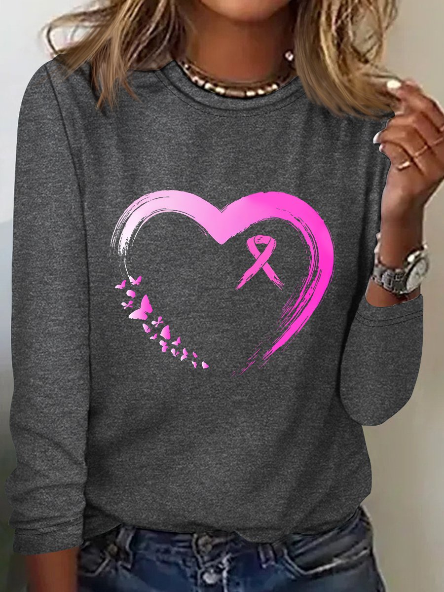 I'm A Survivor  Gift For Breast Cancer Fighters Long Sleeve Shirt