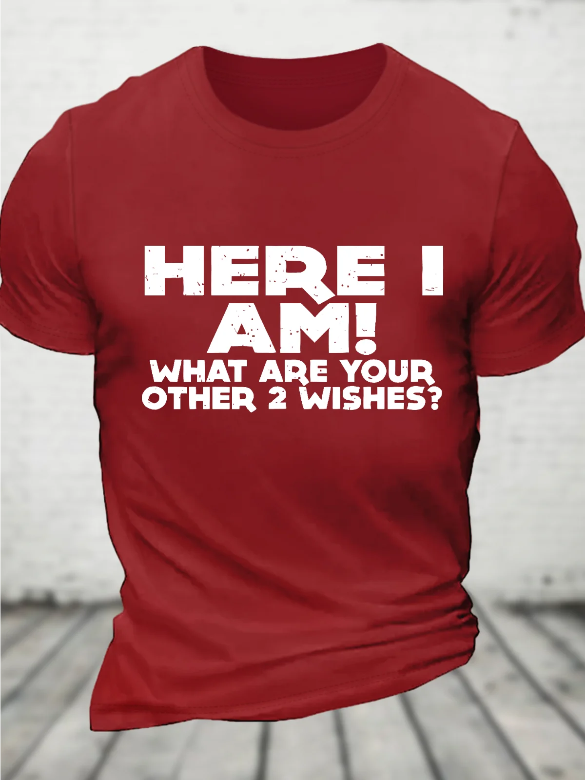 Here I Am Cotton T-Shirt