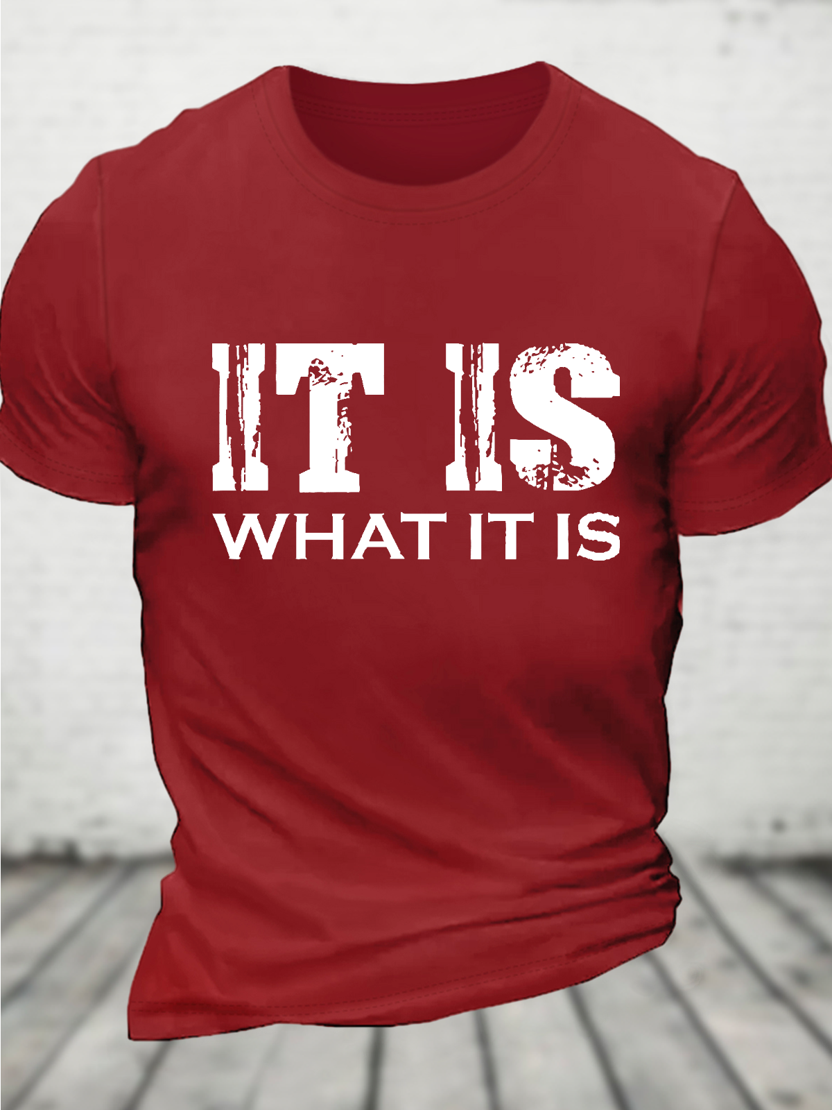 It Is What Cotton T-Shirt