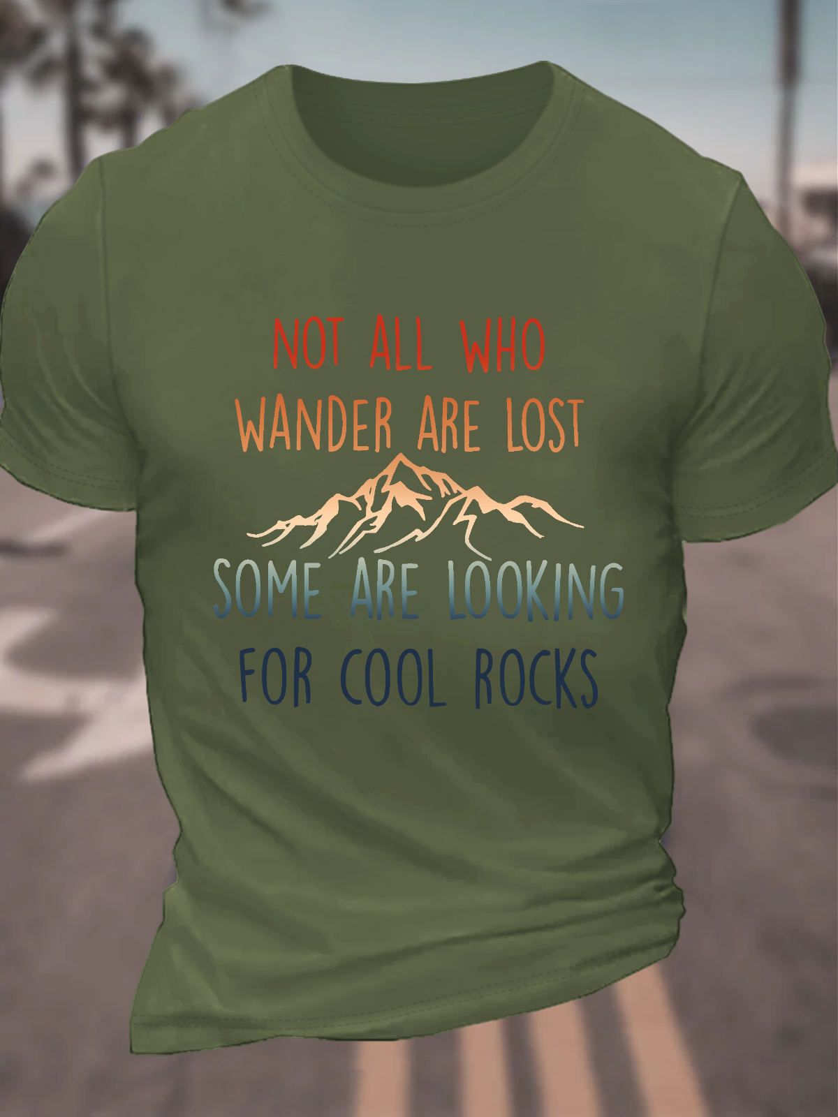 Not All Who Wander Cotton T-Shirt