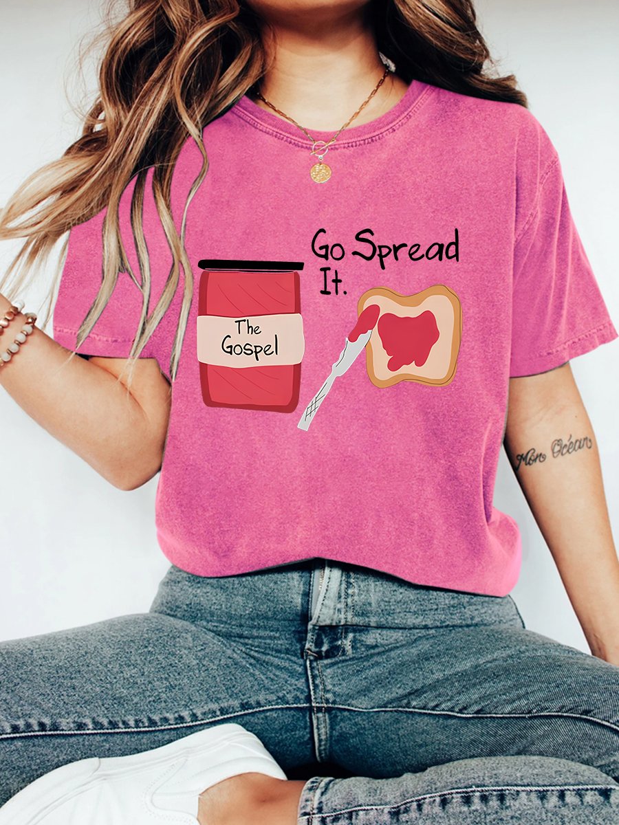 The Gospel Go Spread It Christian Vintage Distressed Shirt