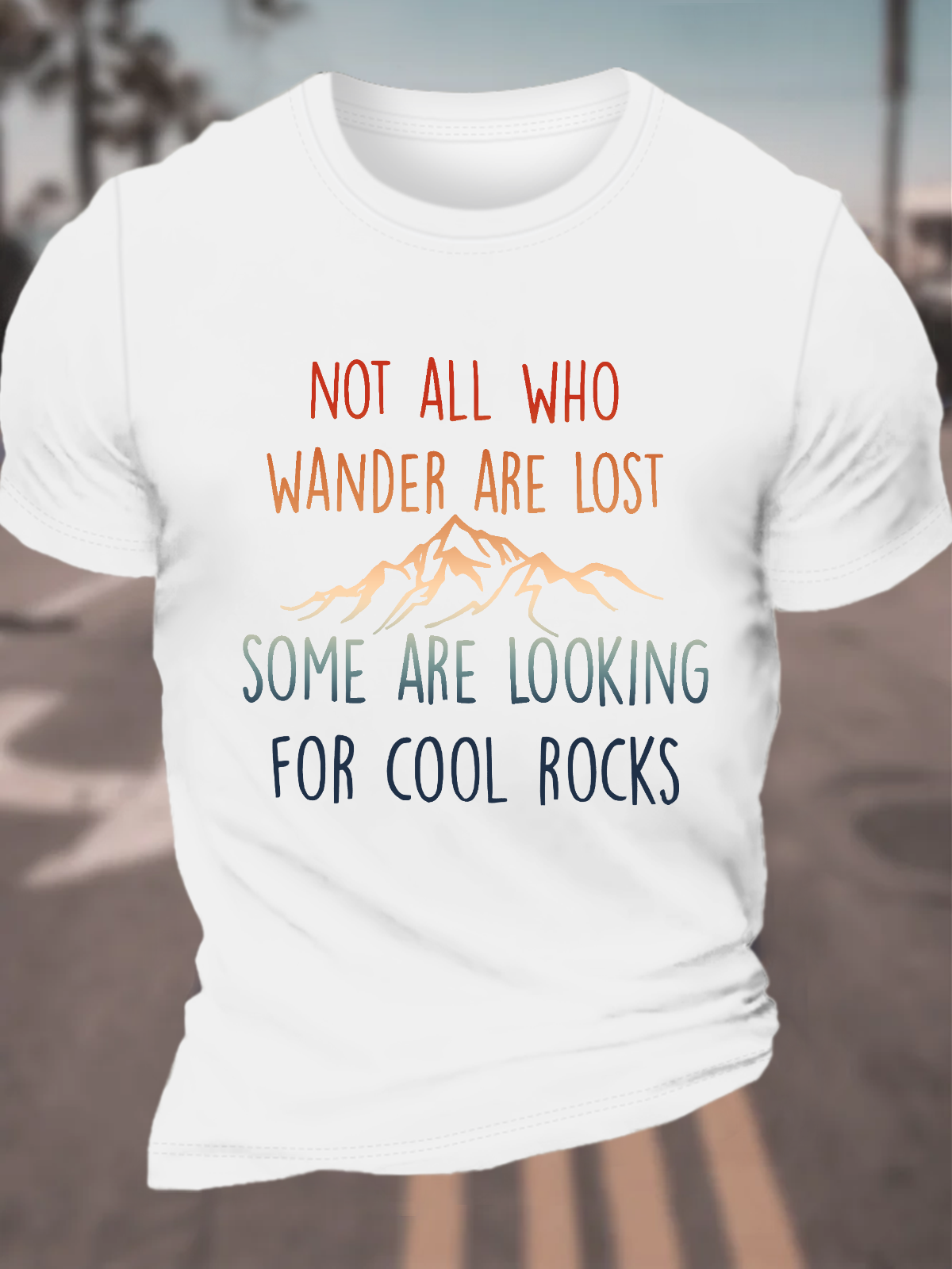 Not All Who Wander Cotton T-Shirt