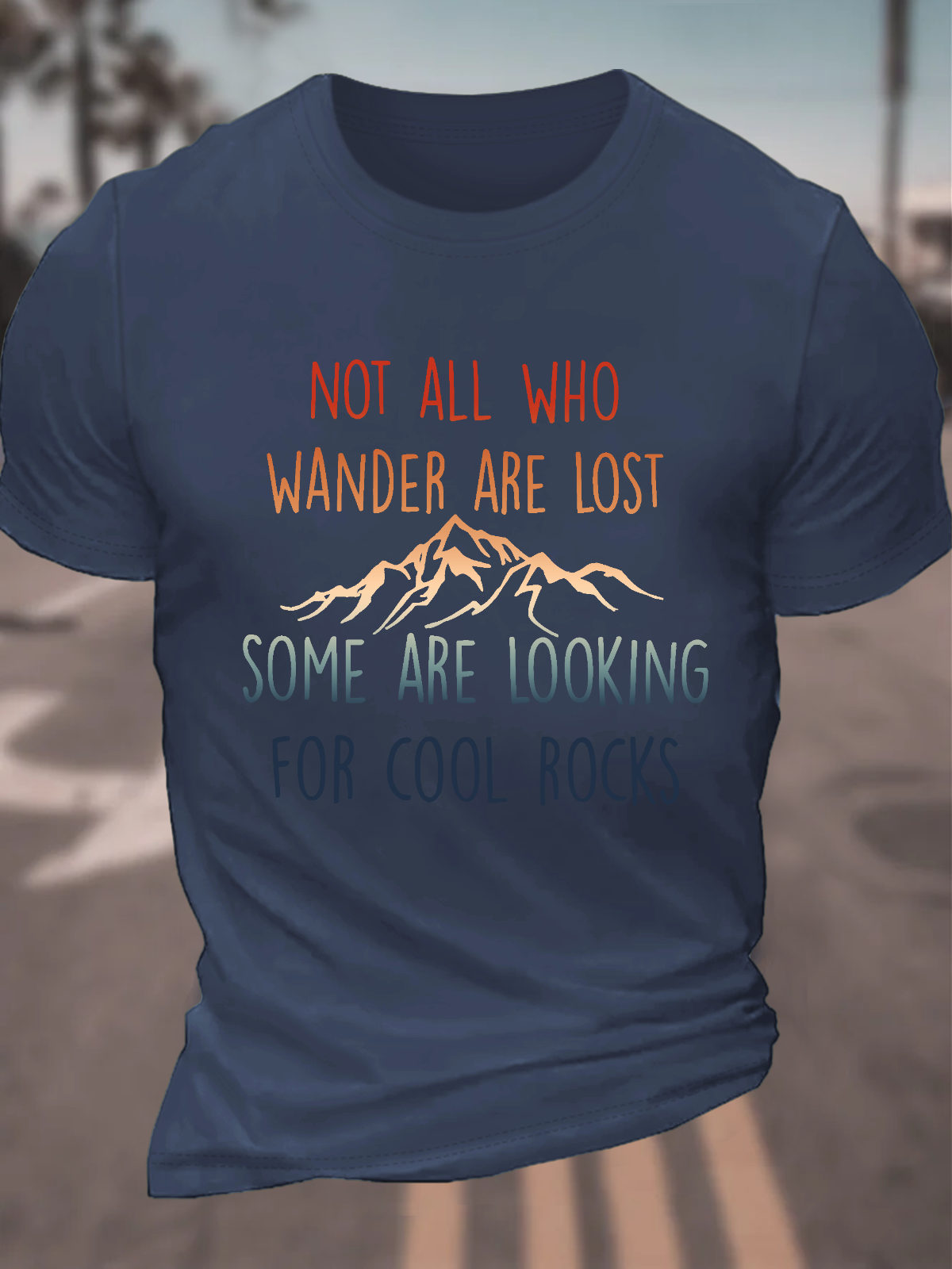 Not All Who Wander Cotton T-Shirt