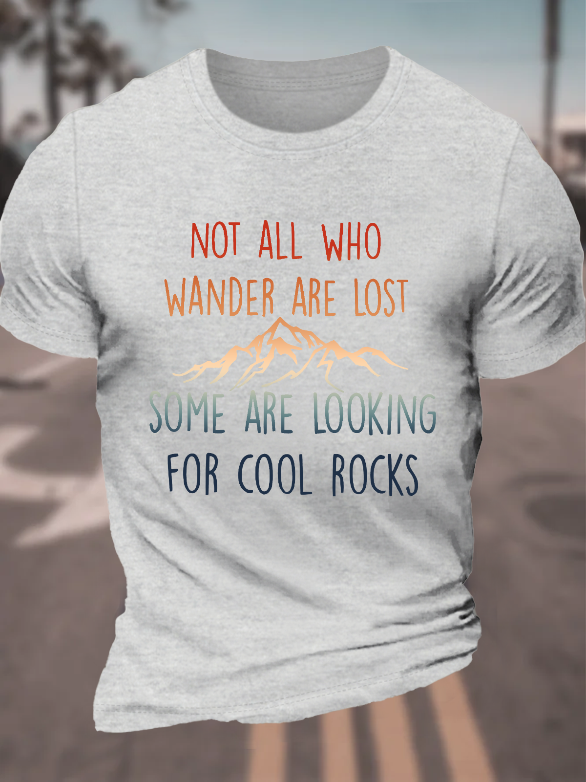 Not All Who Wander Cotton T-Shirt