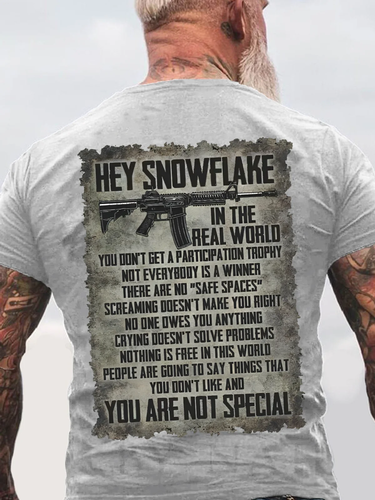 You Are Not Special Back Cotton T-Shirt