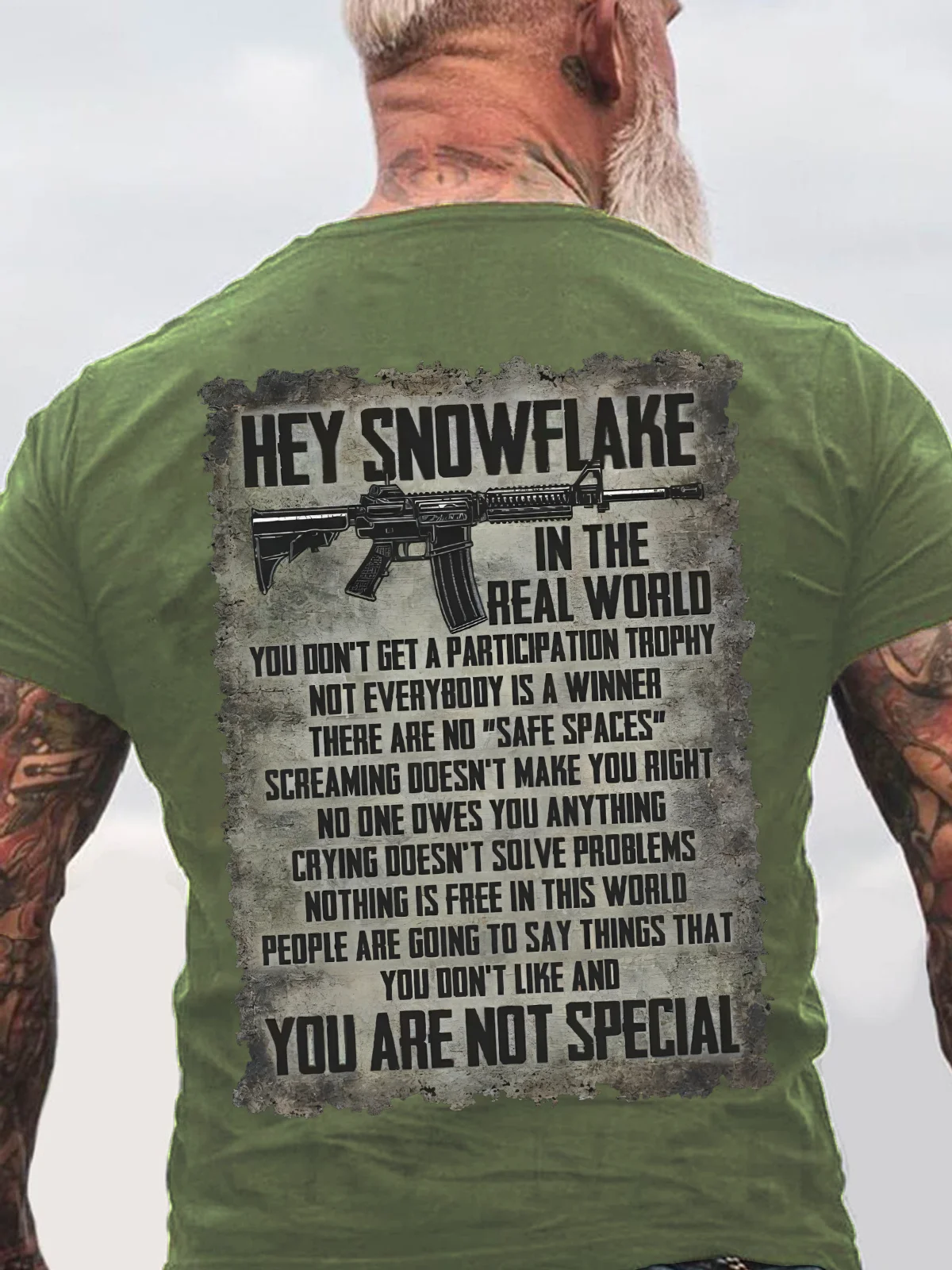 You Are Not Special Back Cotton T-Shirt