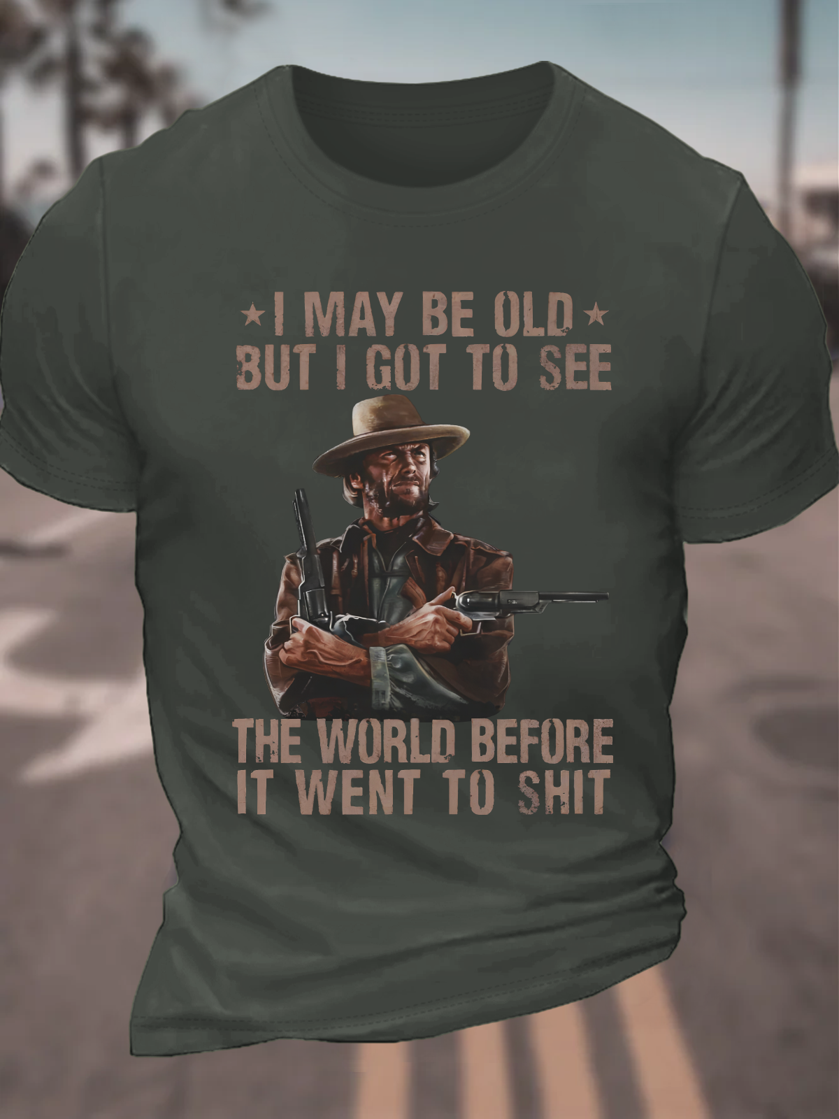 I May Be Old Cotton T-Shirt