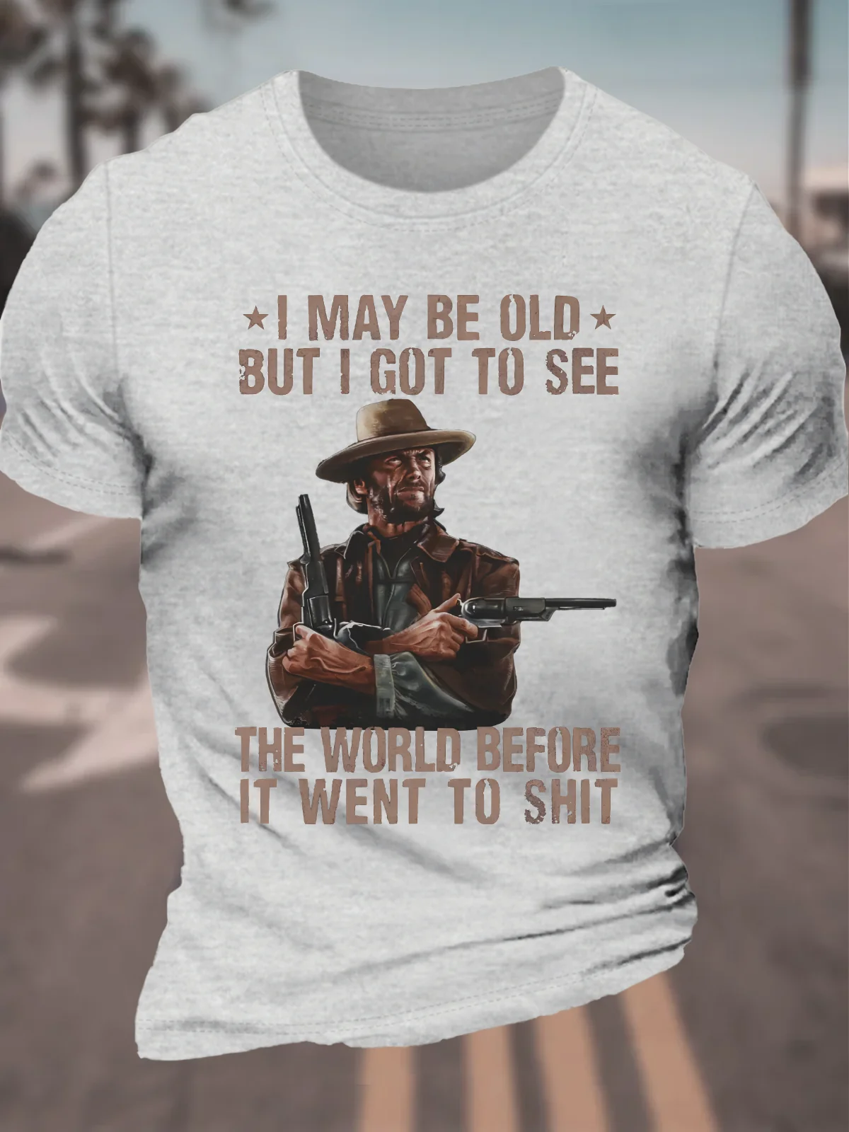 I May Be Old Cotton T-Shirt