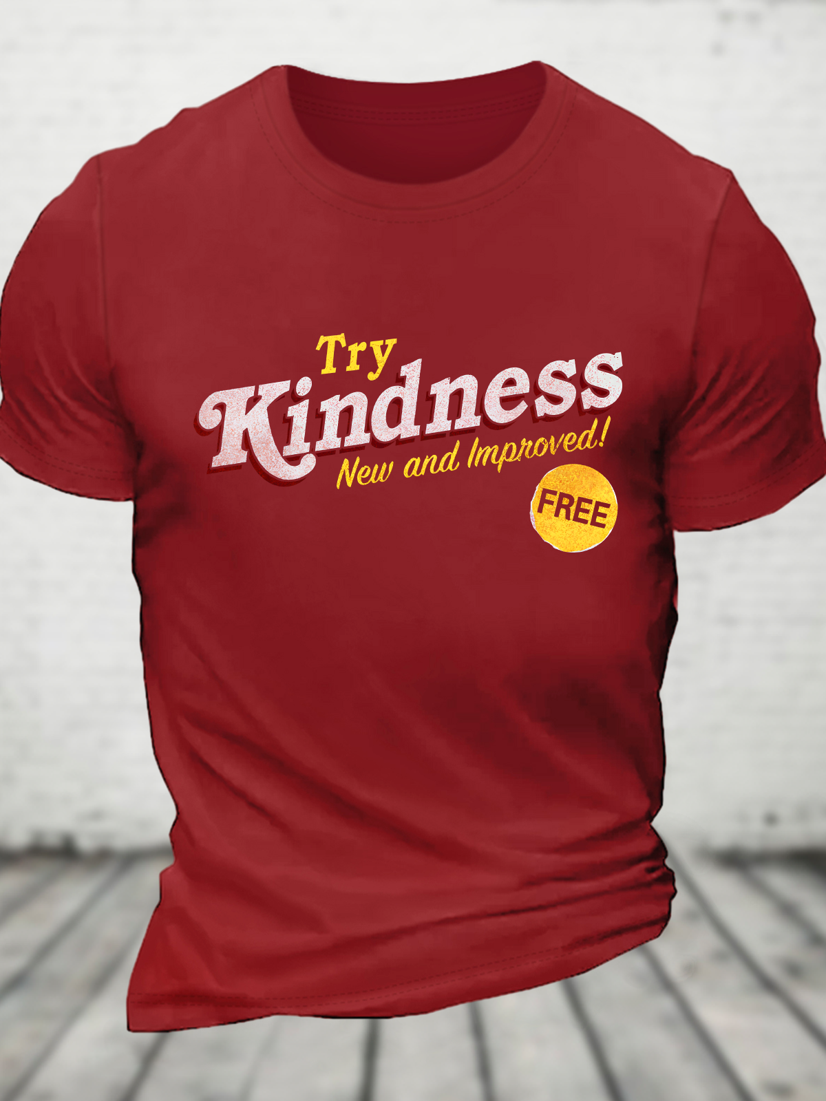 Kindness Is Free Cotton T-Shirt