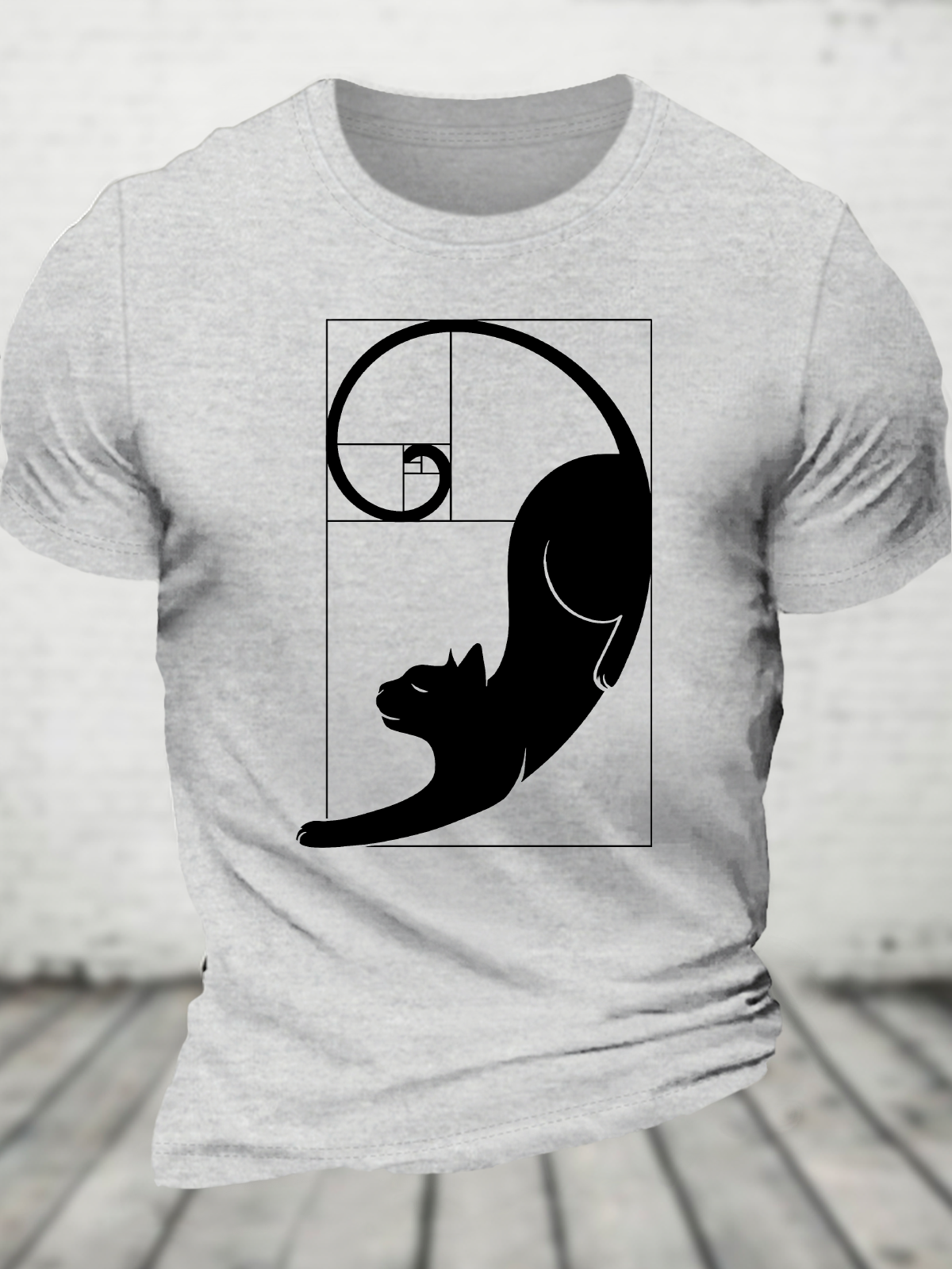 Fibonacci Kittens Cotton T-Shirt