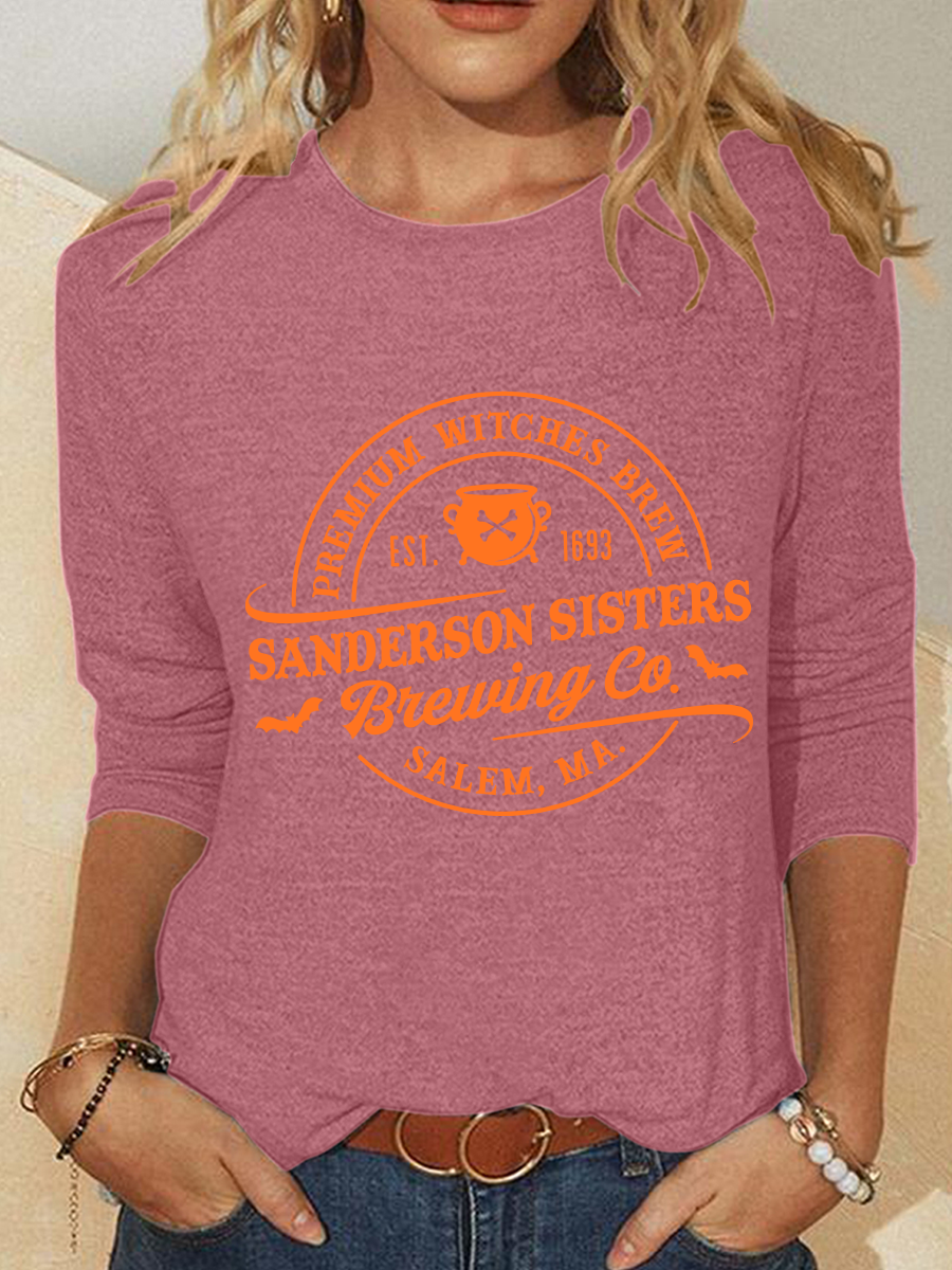 Sanderson Sister Brewing Co Casual Long Sleeve Shirt