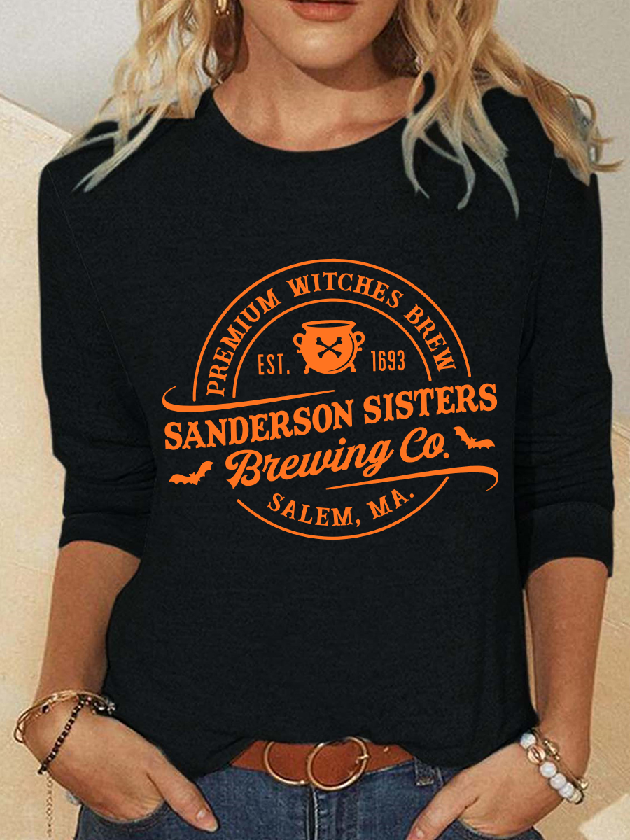 Sanderson Sister Brewing Co Casual Long Sleeve Shirt