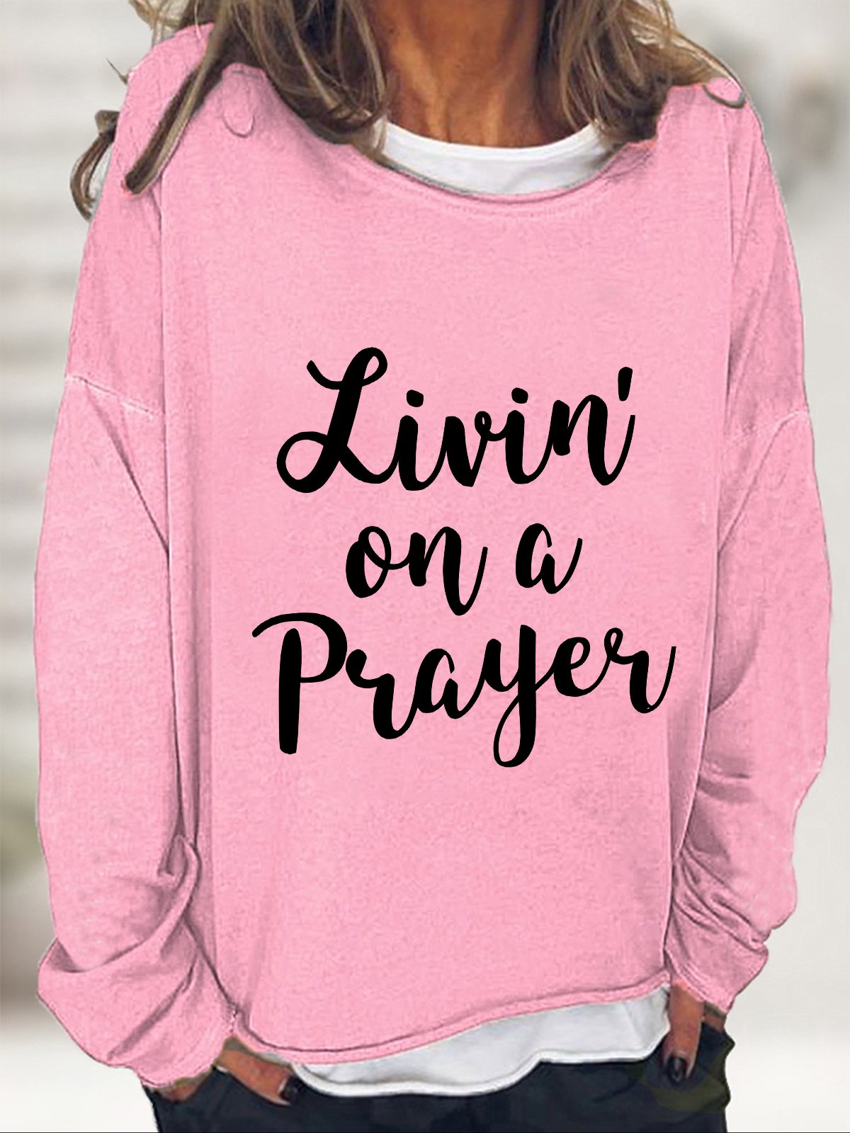 Livin' On A Prayer Casual Sweatshirt