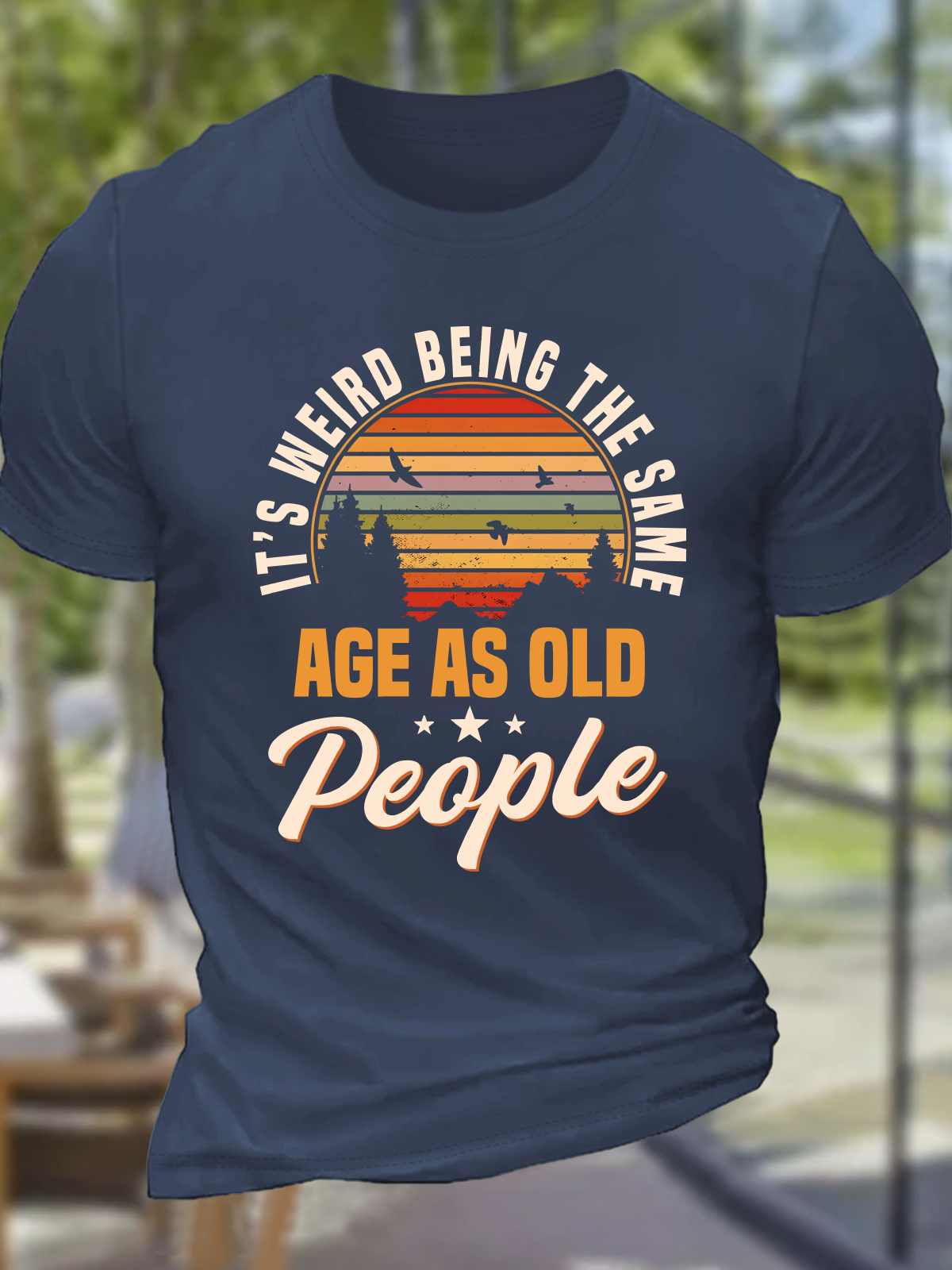 It's Weird Being The Same As Old People Cotton T-Shirt