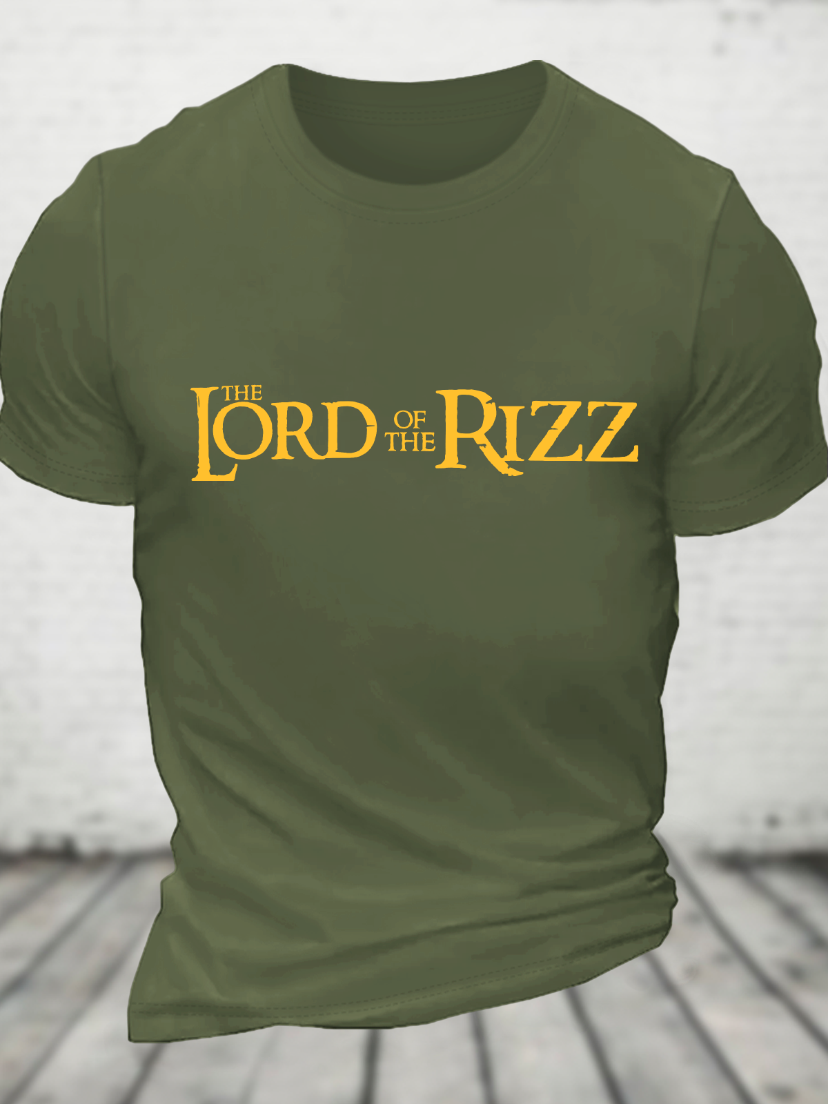 Lord Of The Rizz Cotton T-Shirt