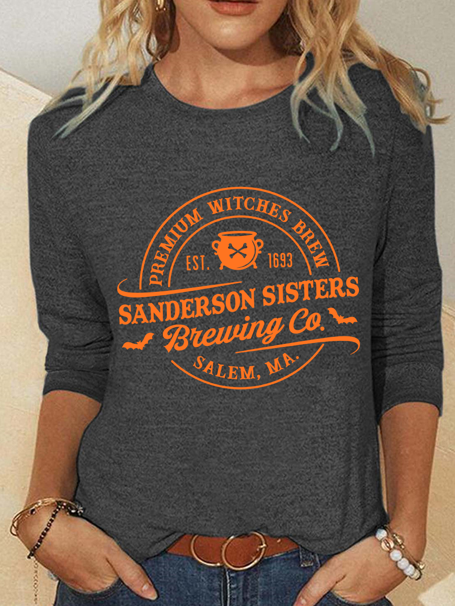 Sanderson Sister Brewing Co Casual Long Sleeve Shirt