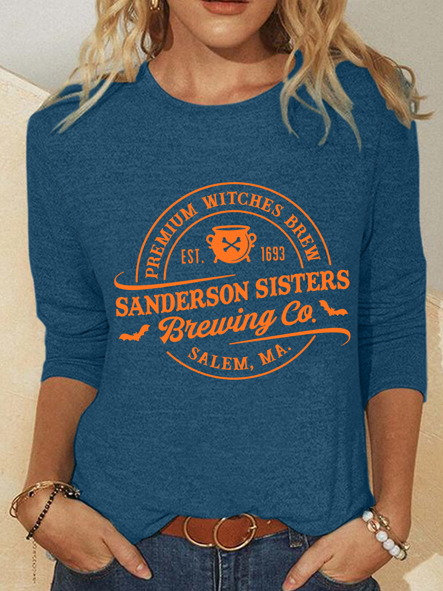 Sanderson Sister Brewing Co Casual Long Sleeve Shirt