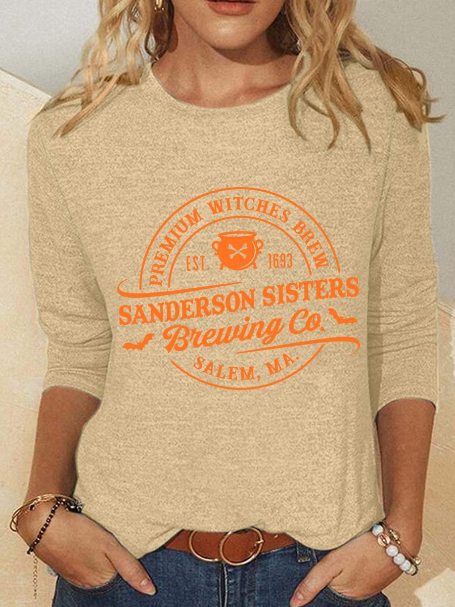 Sanderson Sister Brewing Co Casual Long Sleeve Shirt