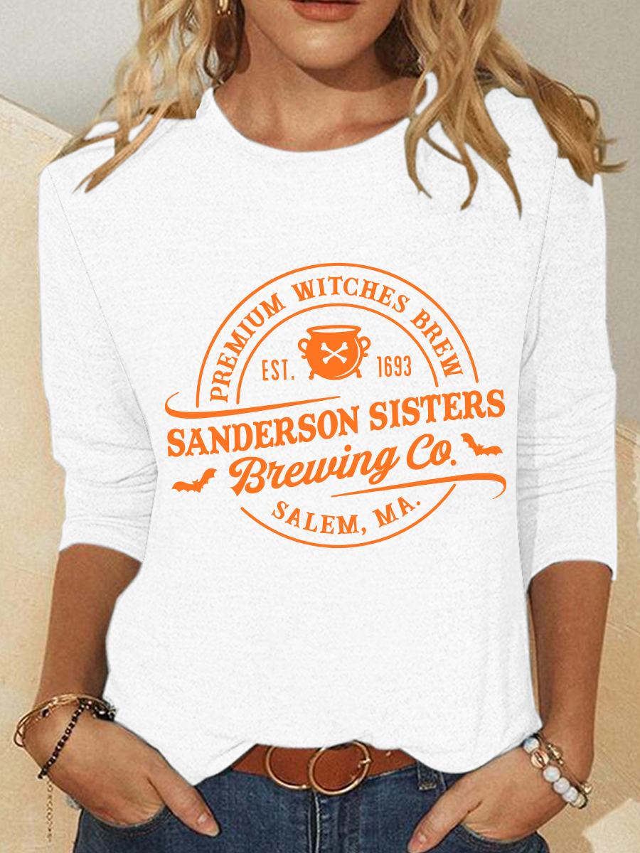 Sanderson Sister Brewing Co Casual Long Sleeve Shirt