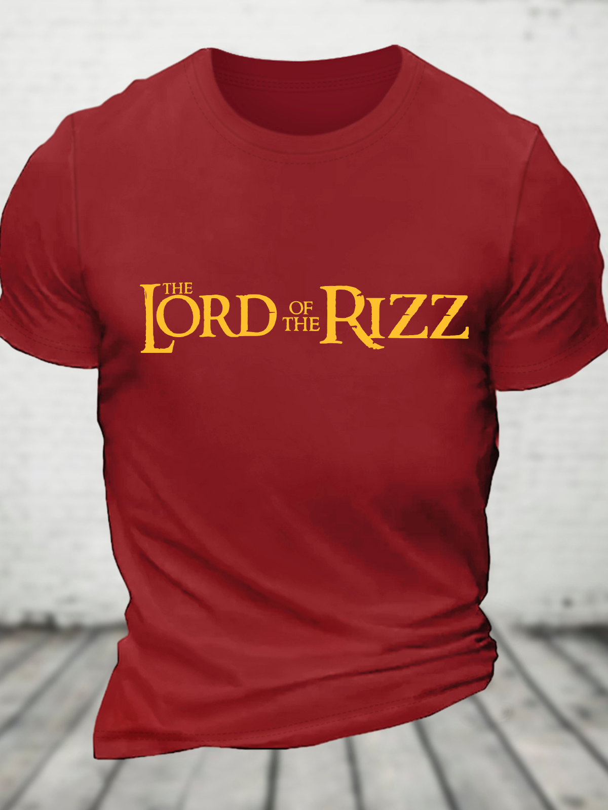 Lord Of The Rizz Cotton T-Shirt