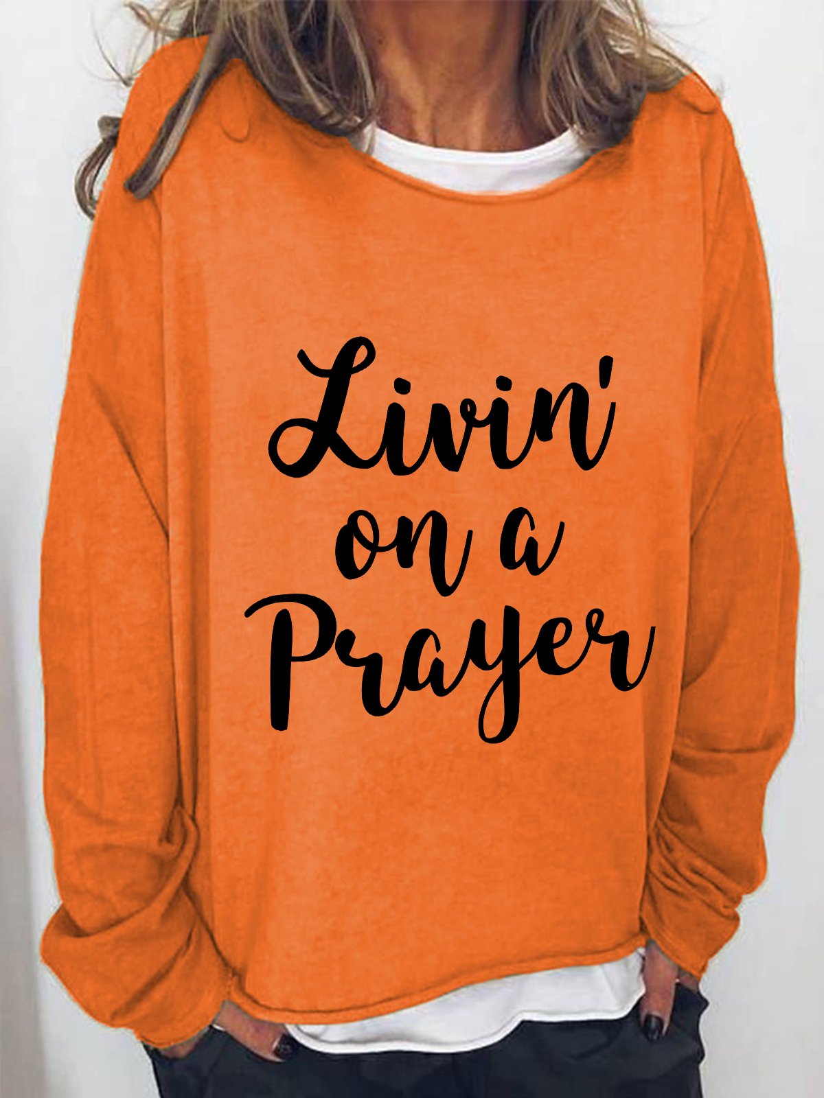 Livin' On A Prayer Casual Sweatshirt