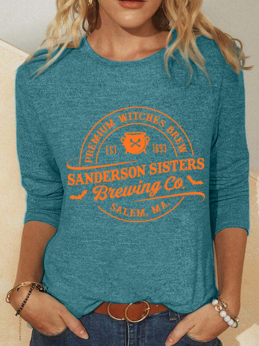 Sanderson Sister Brewing Co Casual Long Sleeve Shirt