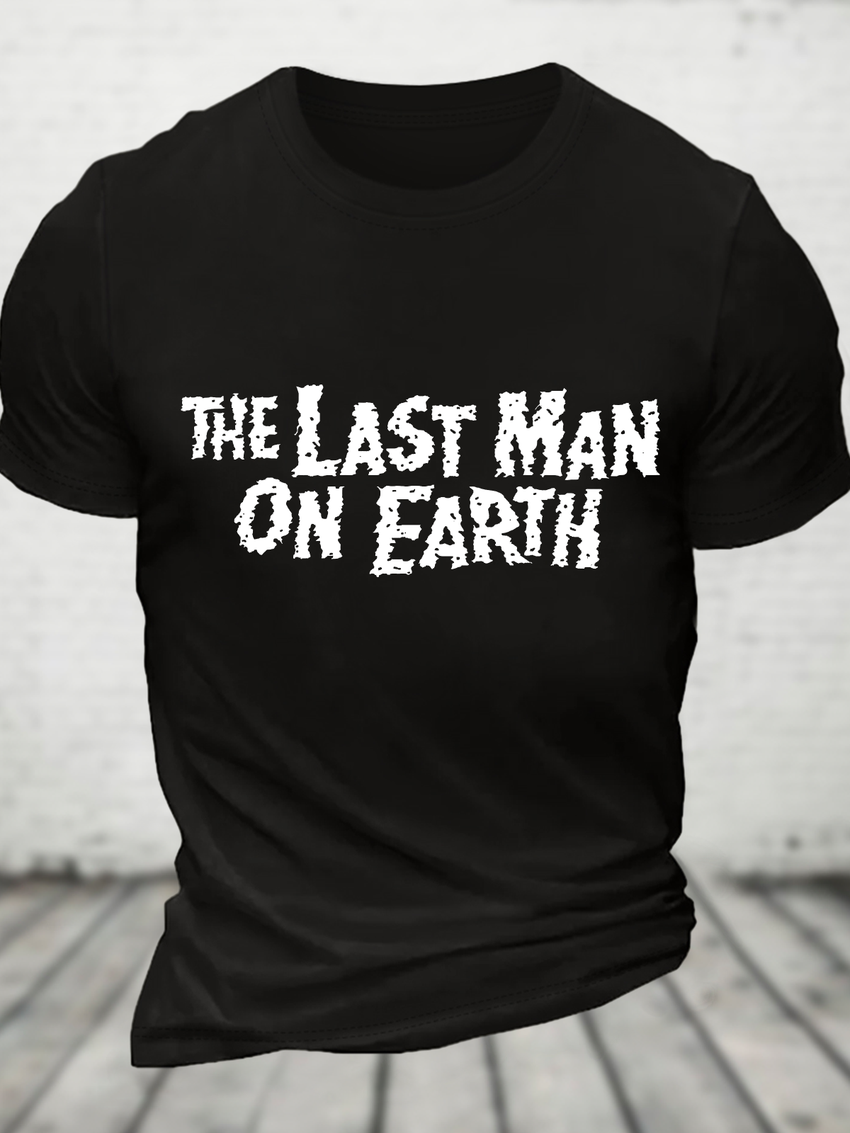 The Last Man On Earth Cotton T-Shirt