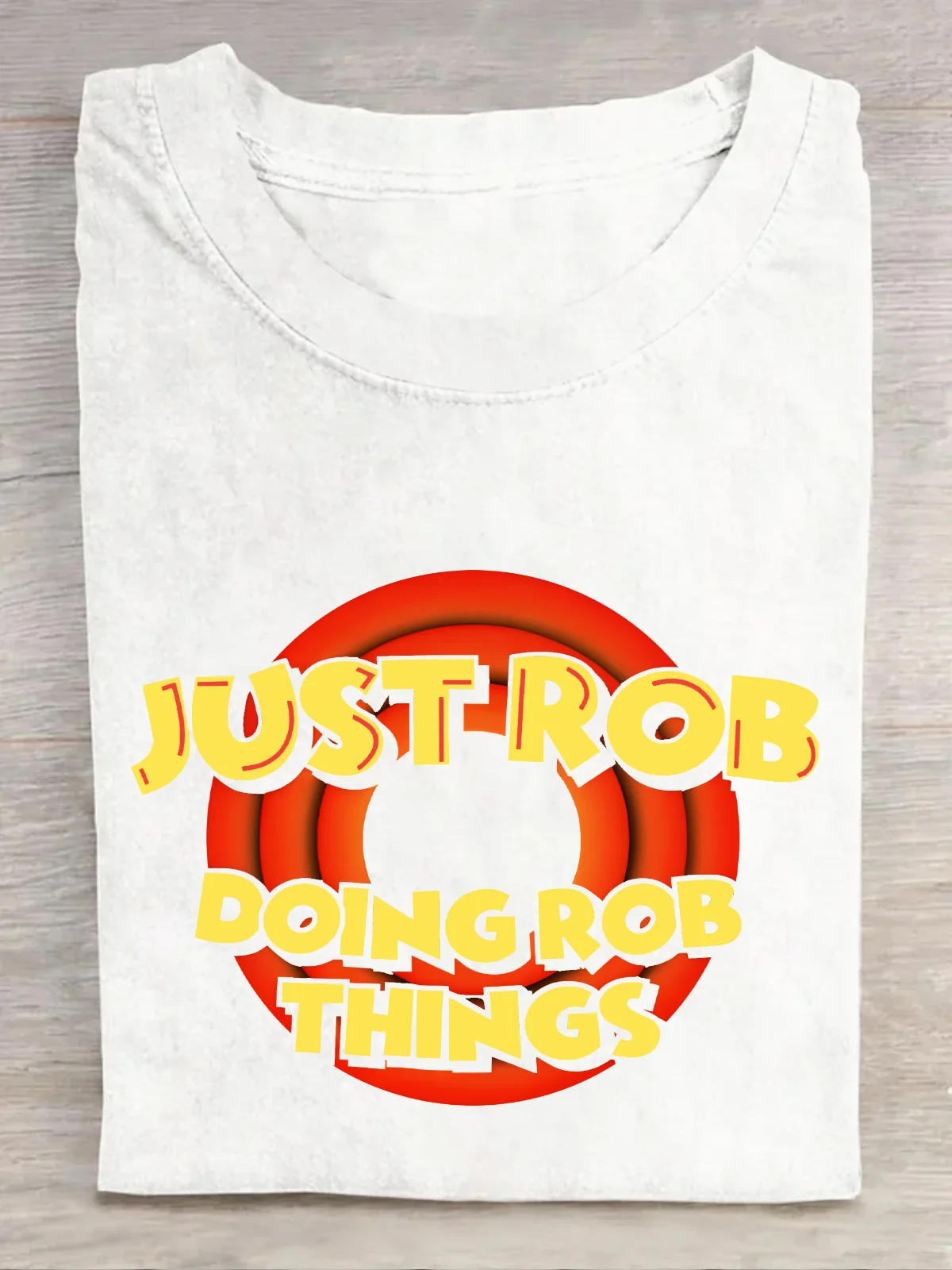 Just Rob Doing Rob Things Cotton T-Shirt