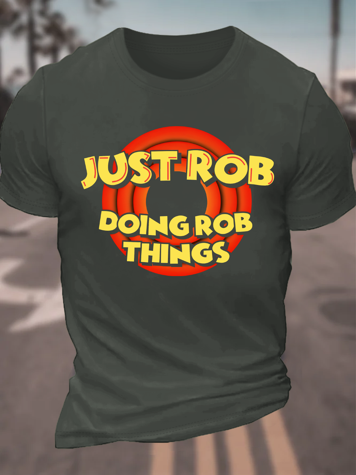 Just Rob Doing Rob Things Cotton T-Shirt