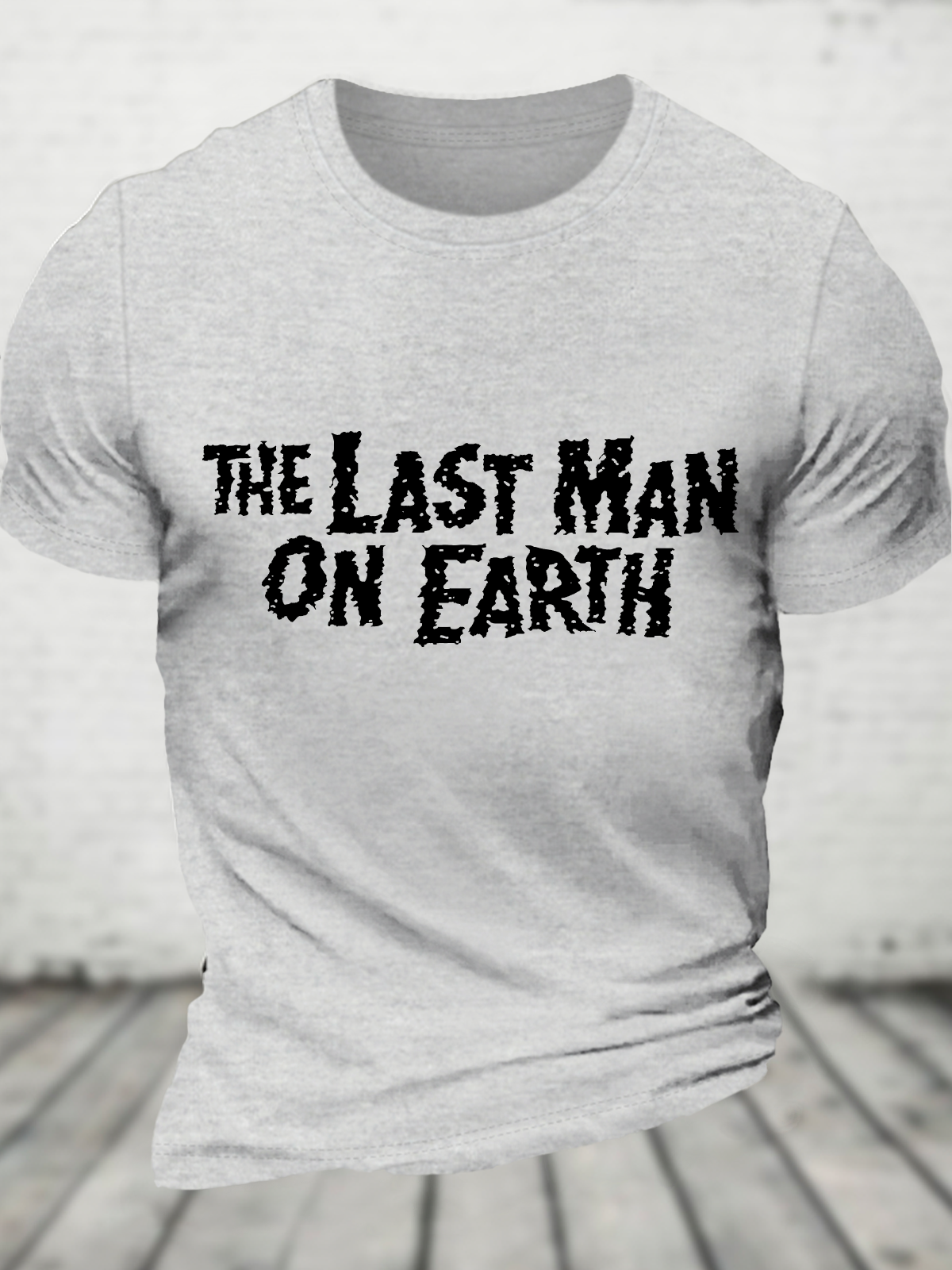 The Last Man On Earth Cotton T-Shirt