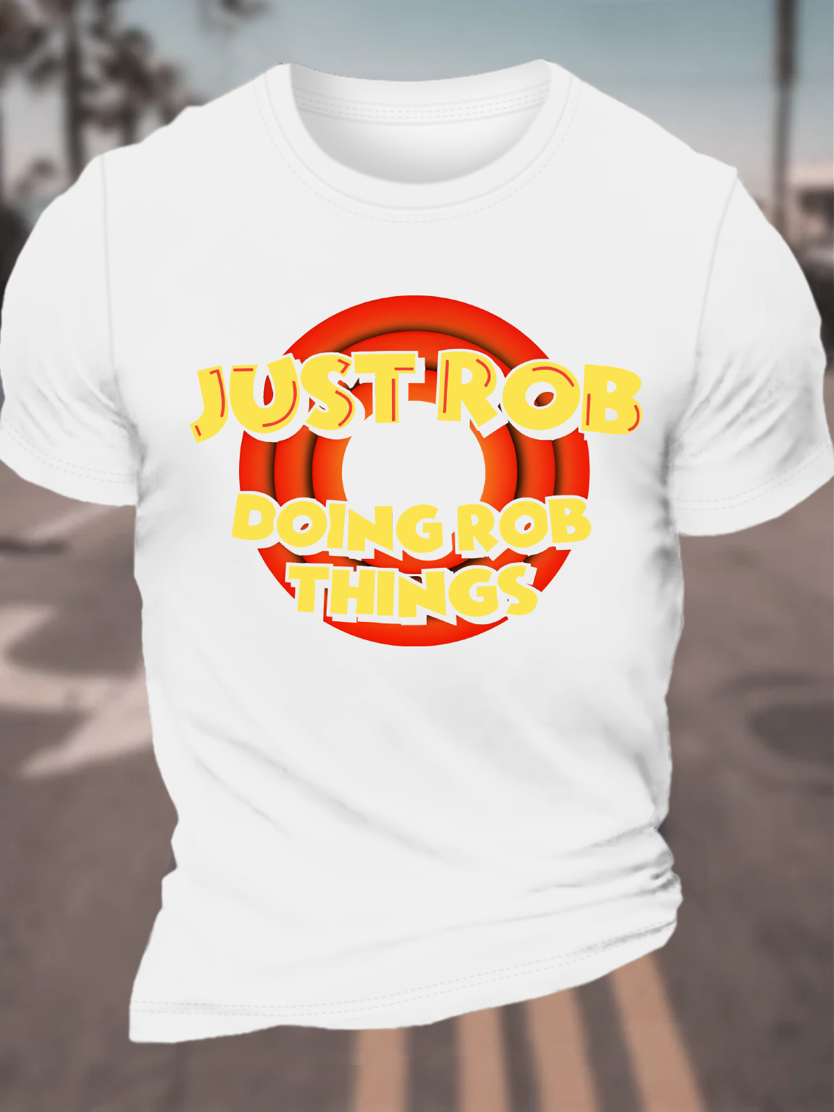 Just Rob Doing Rob Things Cotton T-Shirt