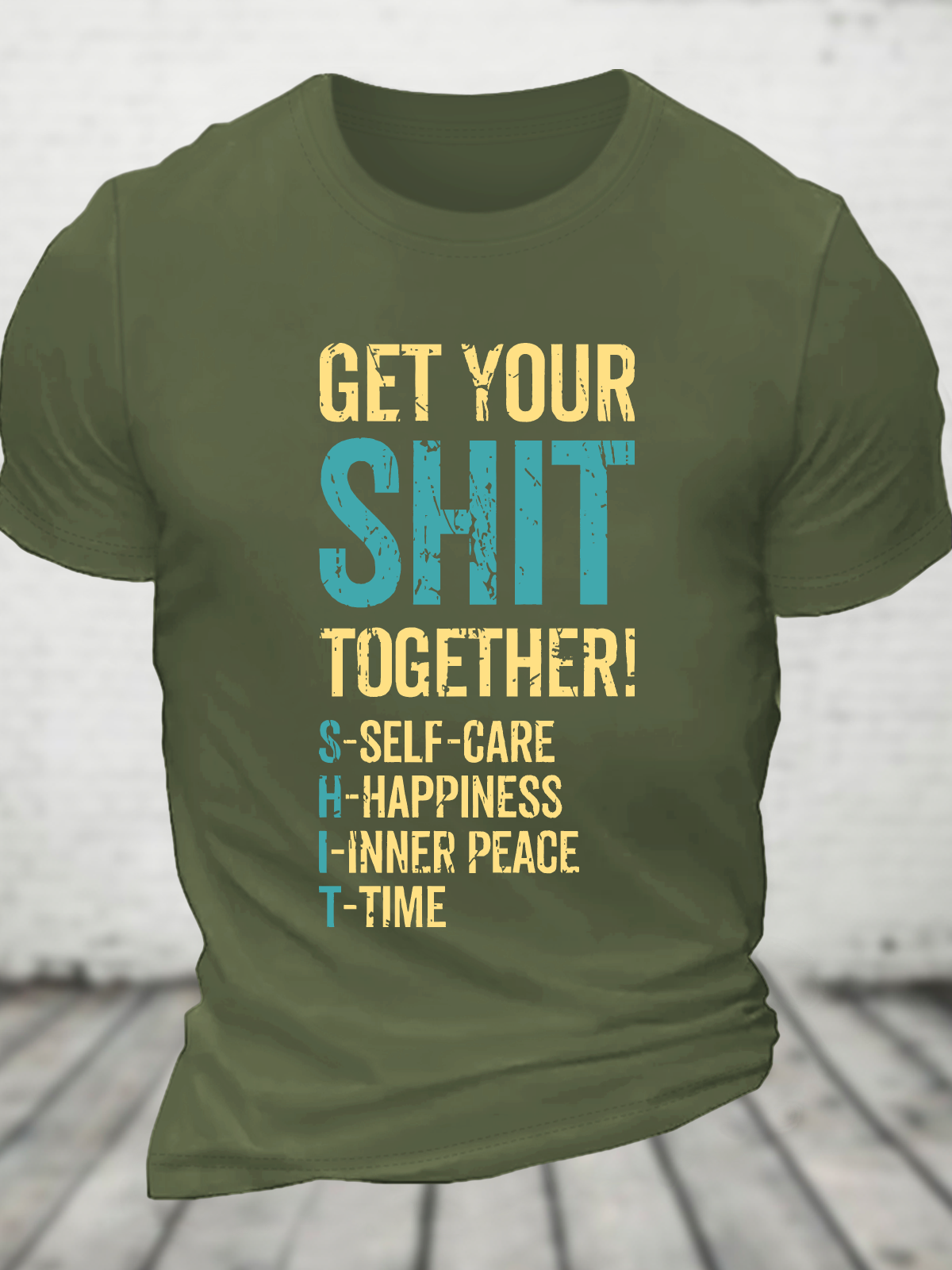 Get Your Shit Together Cotton T-Shirt