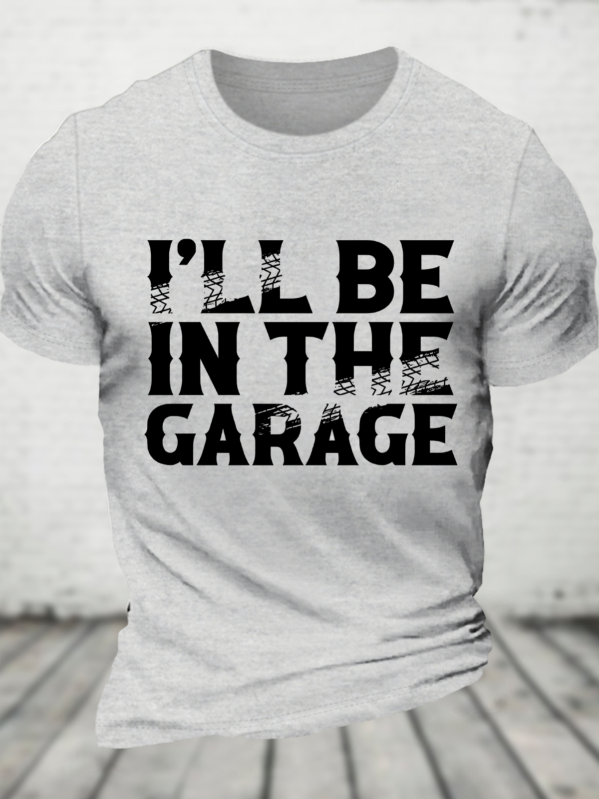 I'll Be In The Garage Cotton T-Shirt