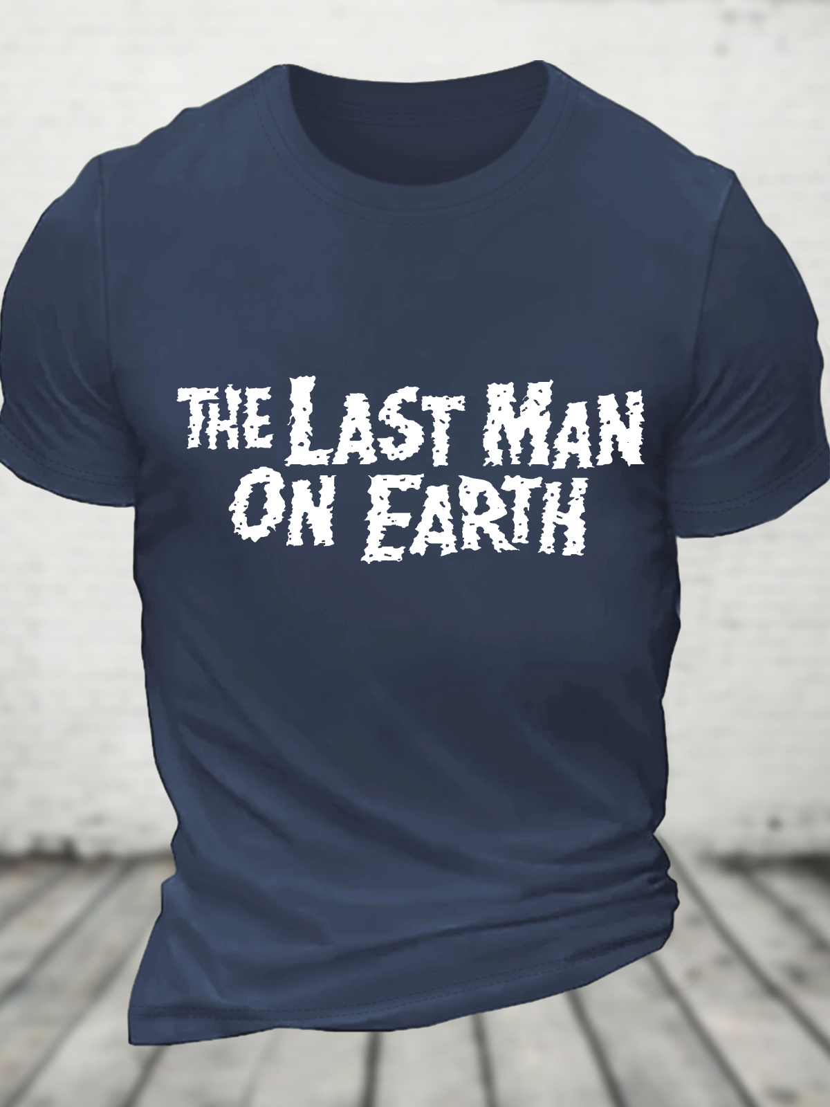 The Last Man On Earth Cotton T-Shirt