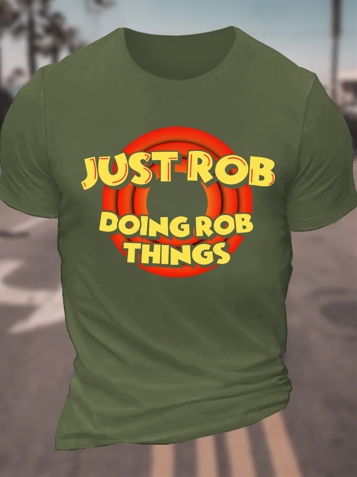 Just Rob Doing Rob Things Cotton T-Shirt