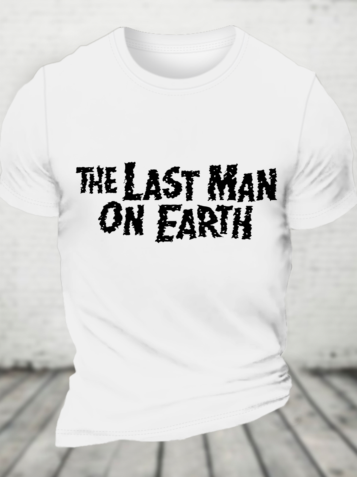 The Last Man On Earth Cotton T-Shirt