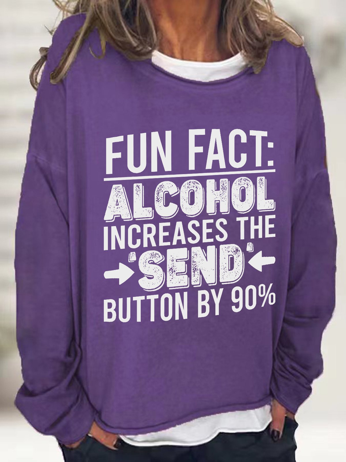 Fun Fact Casual Sweatshirt