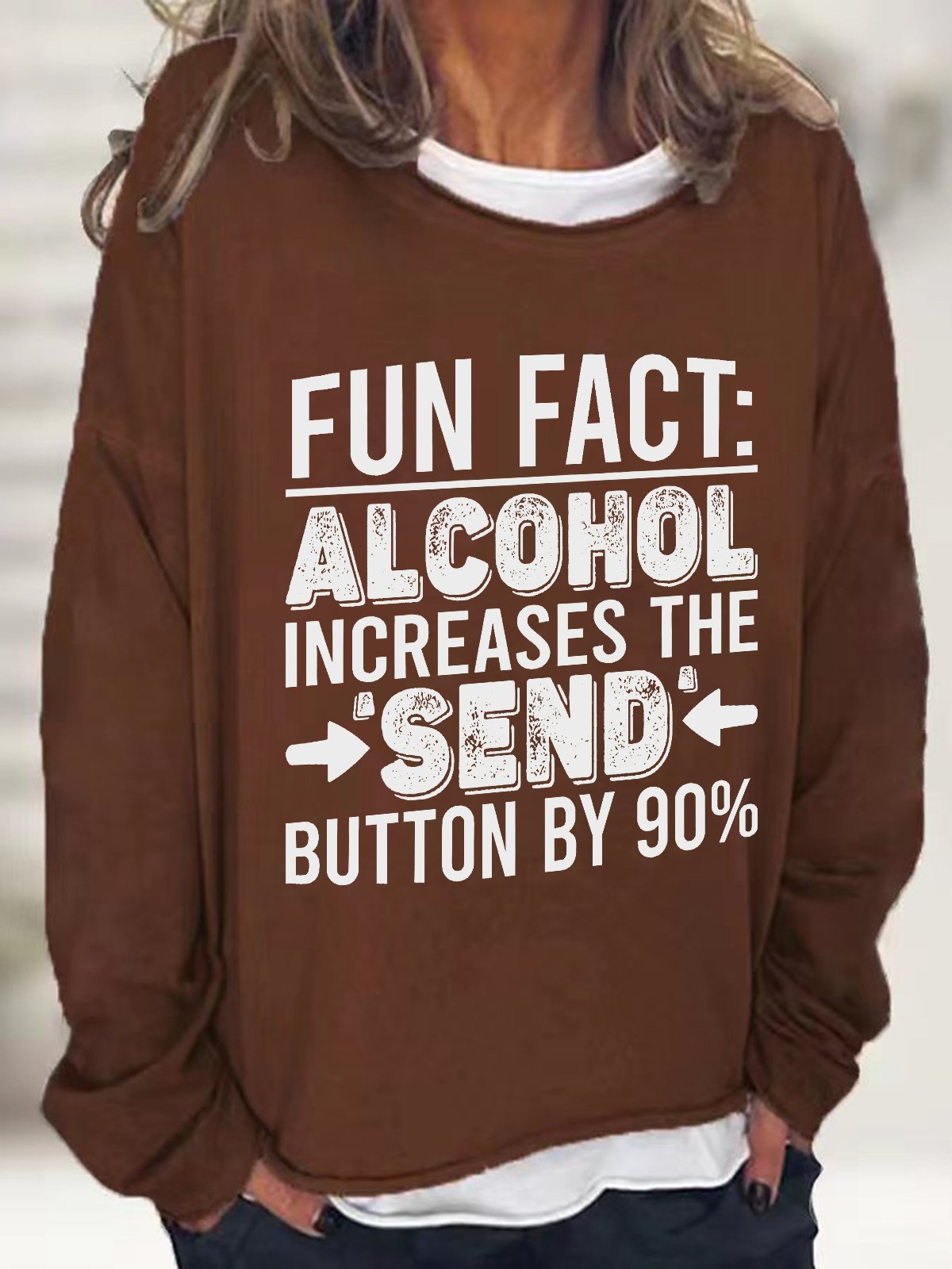 Fun Fact Casual Sweatshirt