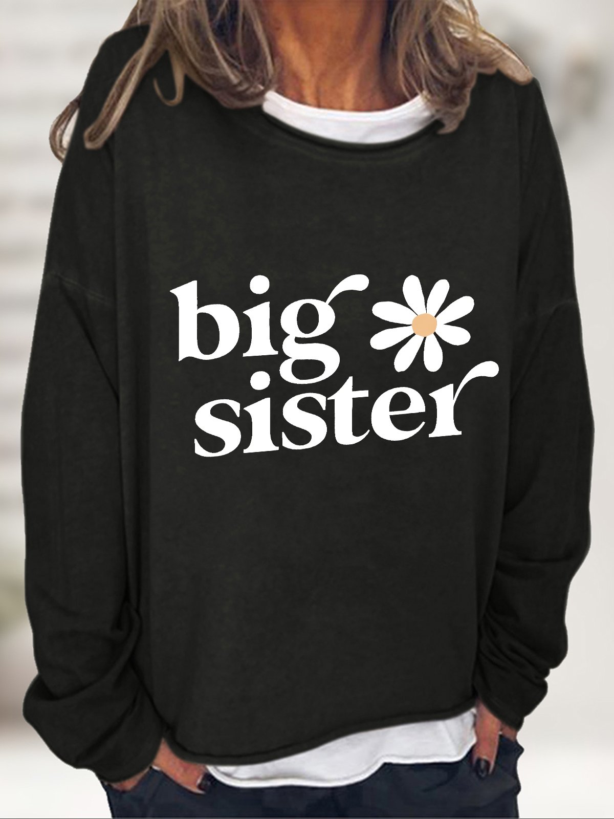 Big Sister Casual Sweatshirt