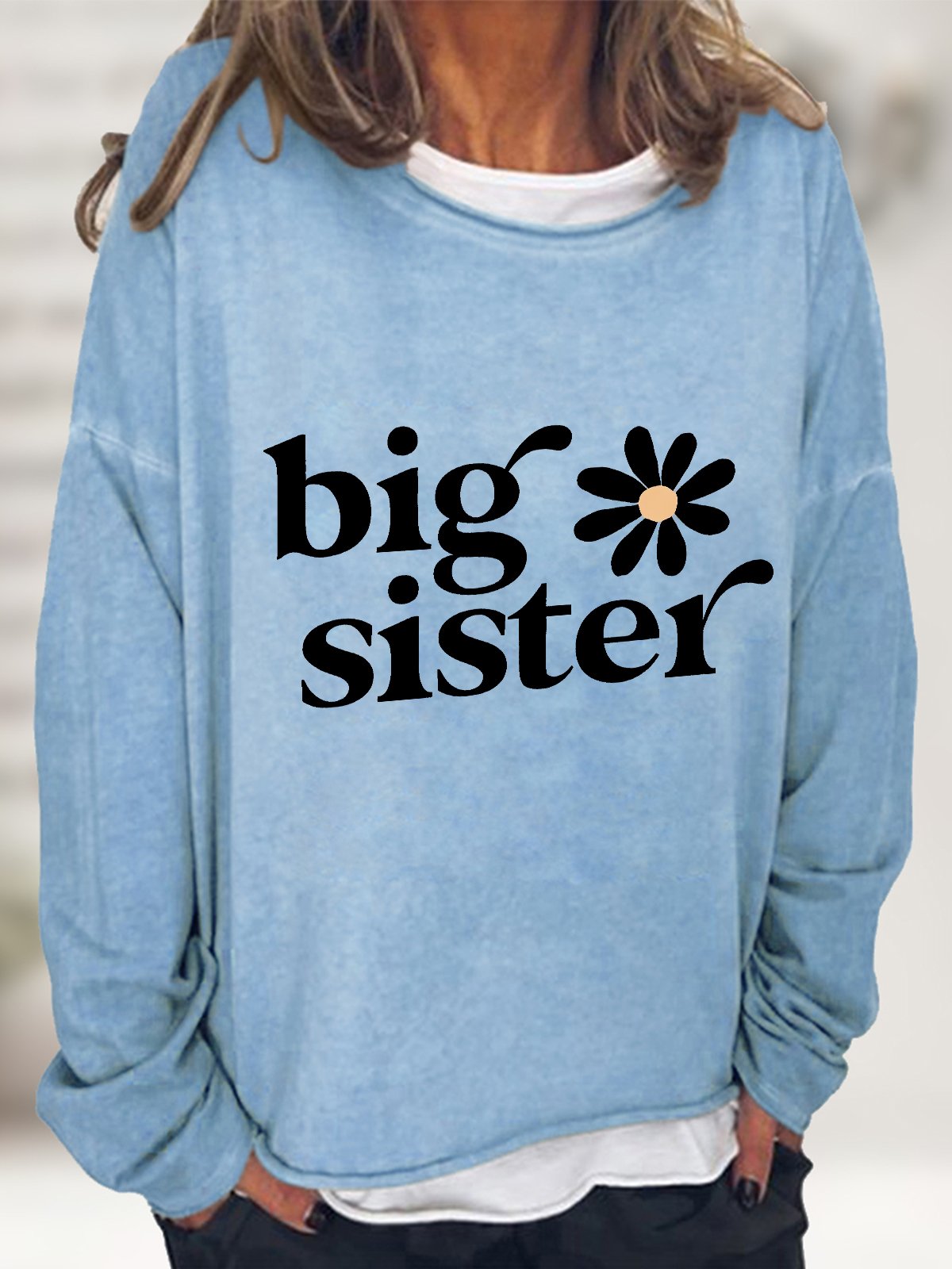 Big Sister Casual Sweatshirt