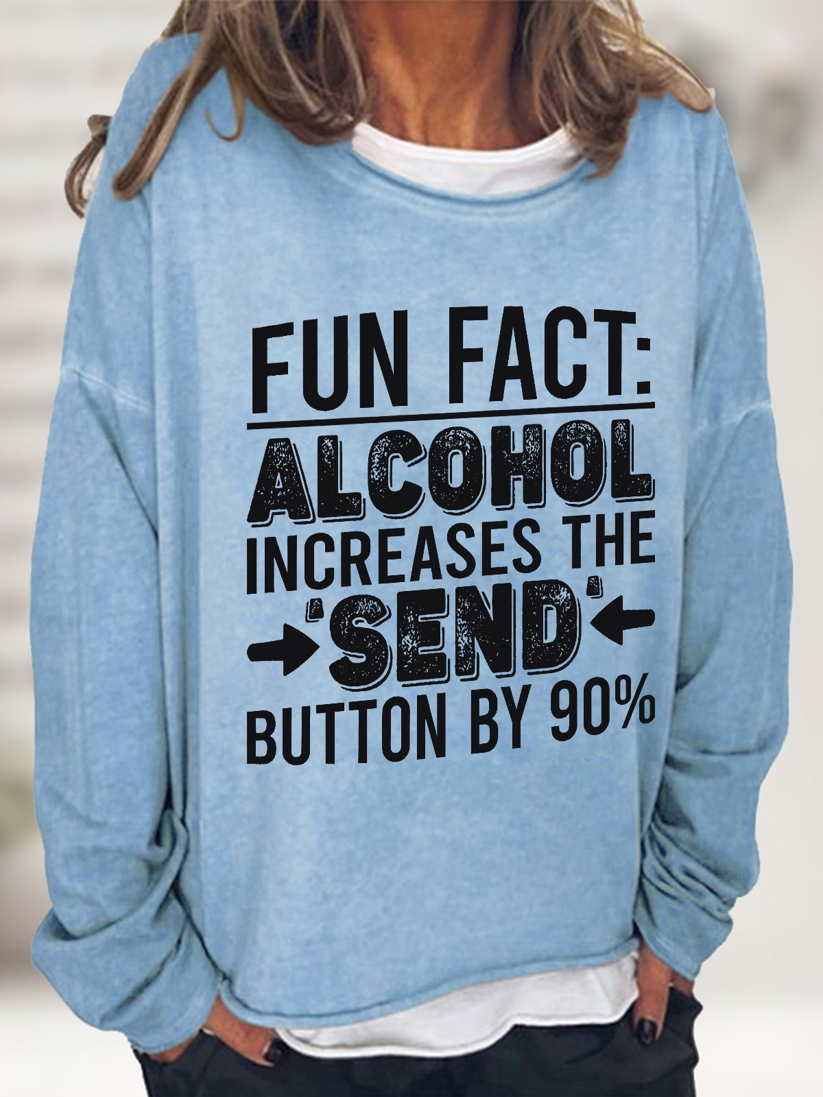 Fun Fact Casual Sweatshirt