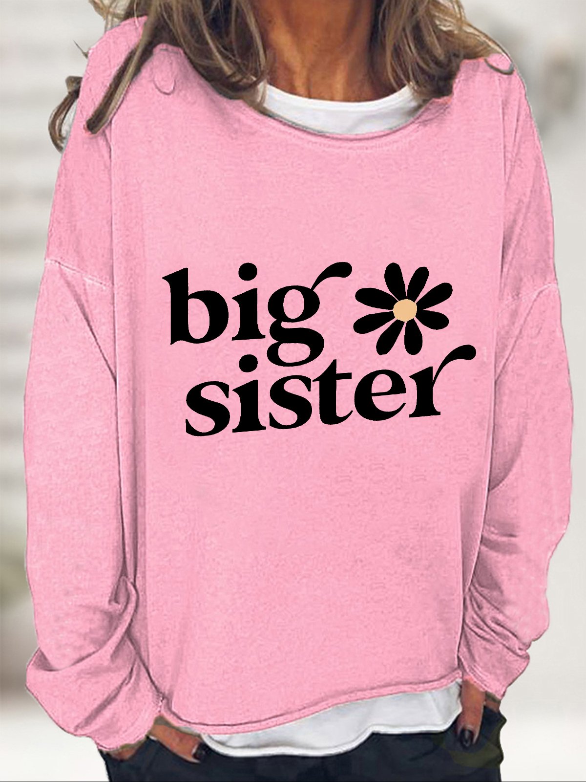 Big Sister Casual Sweatshirt