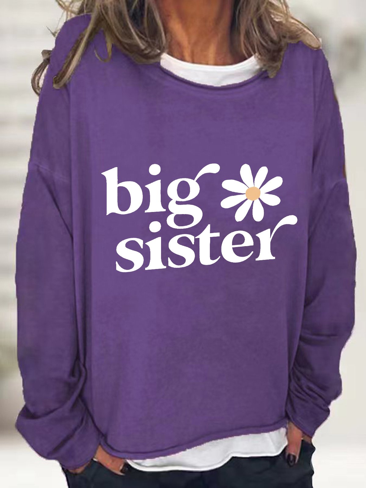 Big Sister Casual Sweatshirt