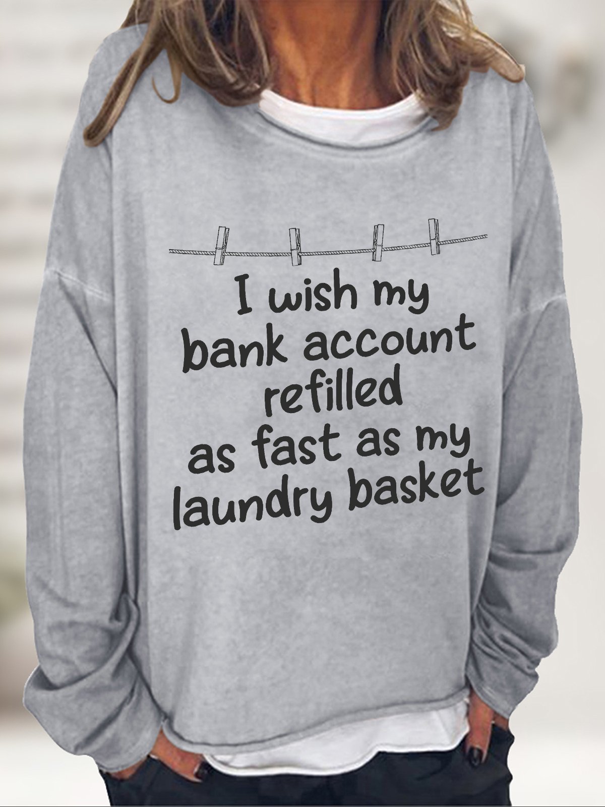 My Laundry Basket Casual Sweatshirt