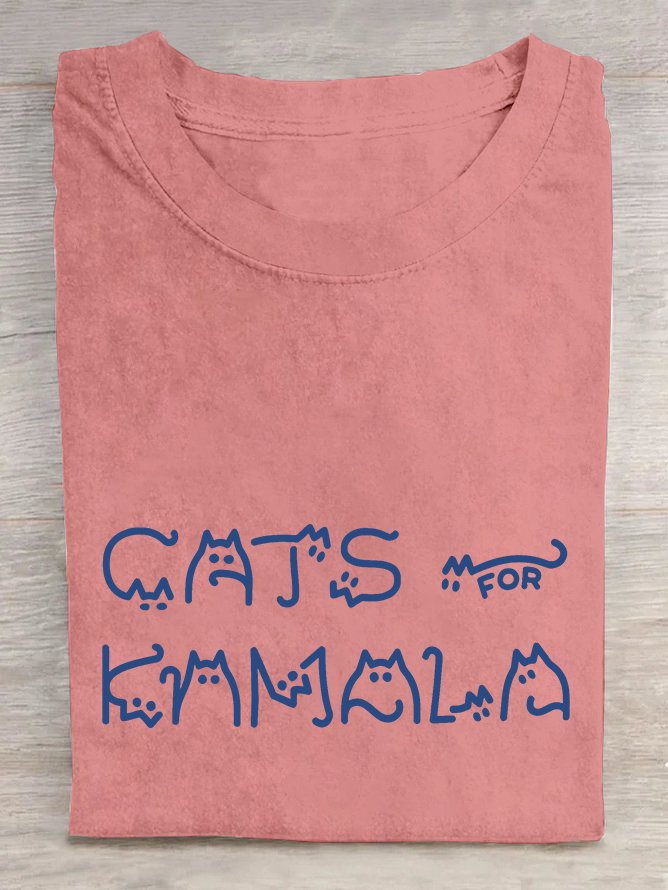 Cat Ladies  Cotton T-shirt