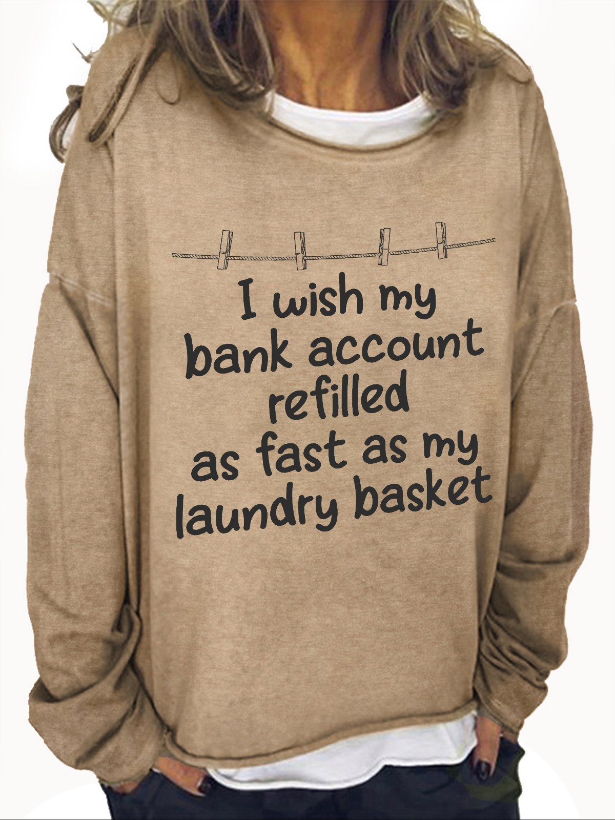 My Laundry Basket Casual Sweatshirt